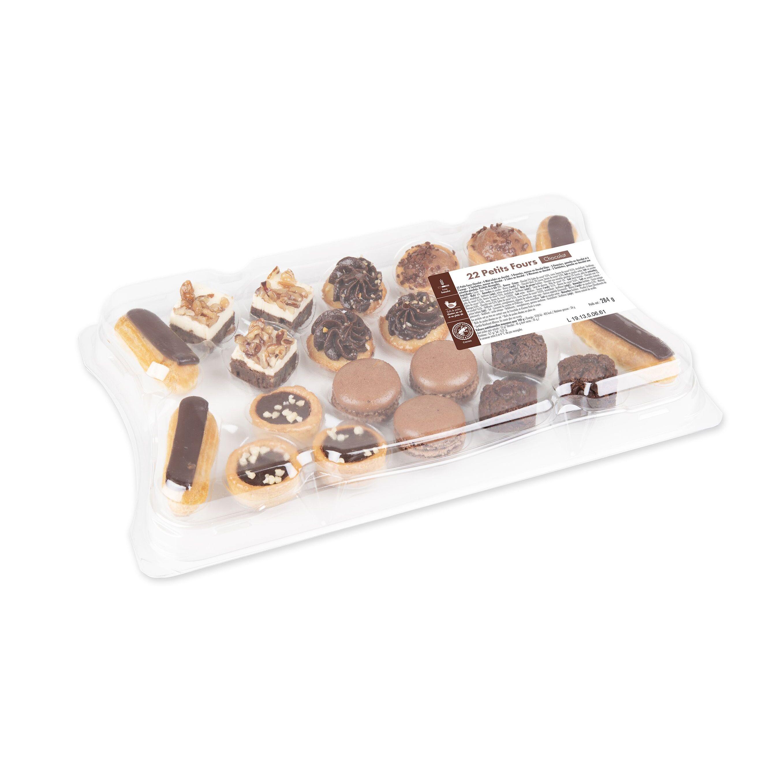 Petits fours chocolat 24 pièces 284 g