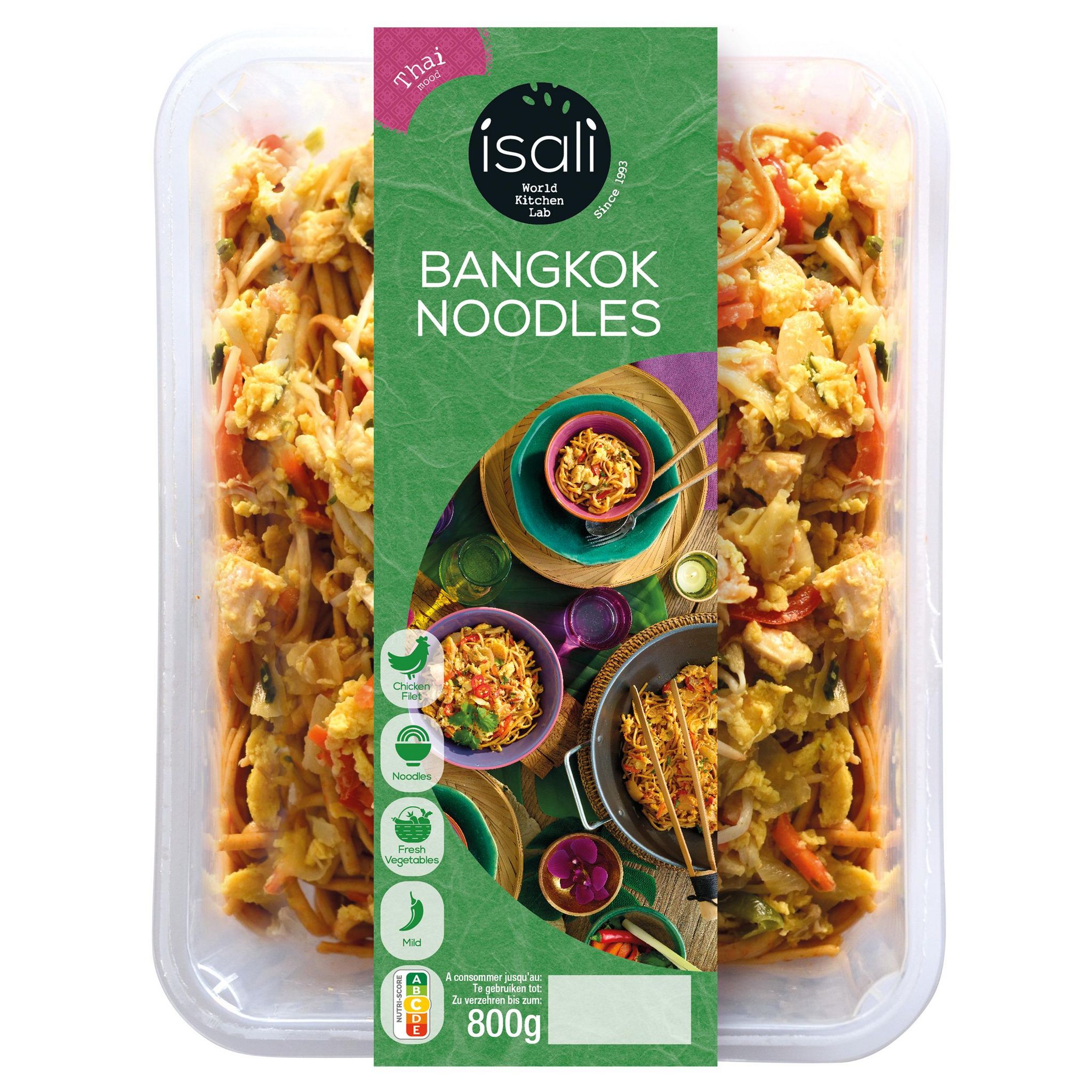 ISALI Bangkok noodles 800g