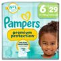 Voir la diapositive 2 : PAMPERS Premium Protection couches taille 6 (13-18kg) 29 couches