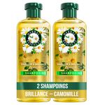 HERBAL ESSENCES Shampooing souplesse et brillance à la camomille 2x250ml
