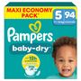Voir la diapositive 2 : PAMPERS Baby Dry Couches taille 5 (11-16kg) 94 couches