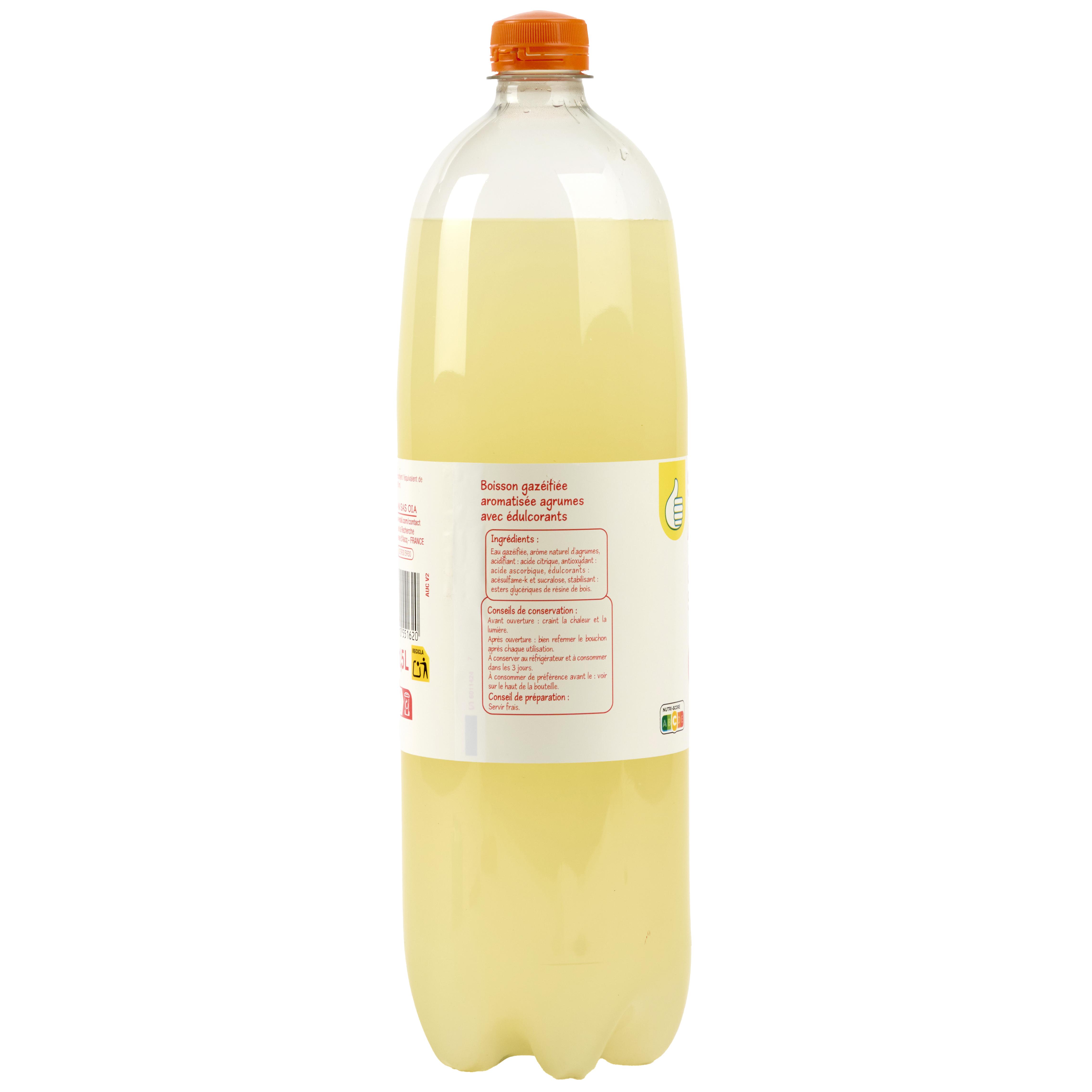 Voir la diapositive 2 : POUCE Boisson gazeuse goût agrumes 1.5l