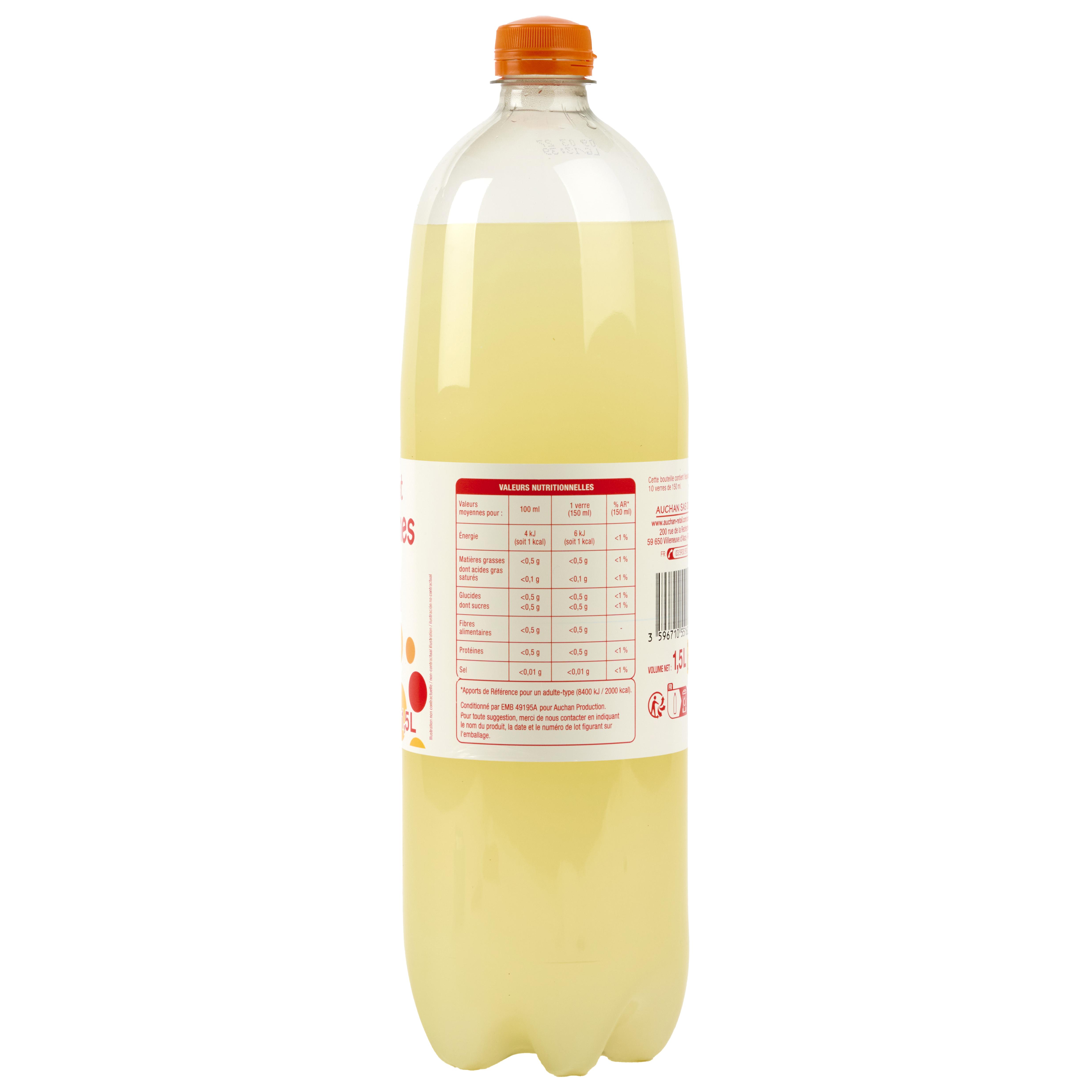 Voir la diapositive 3 : POUCE Boisson gazeuse goût agrumes 1.5l