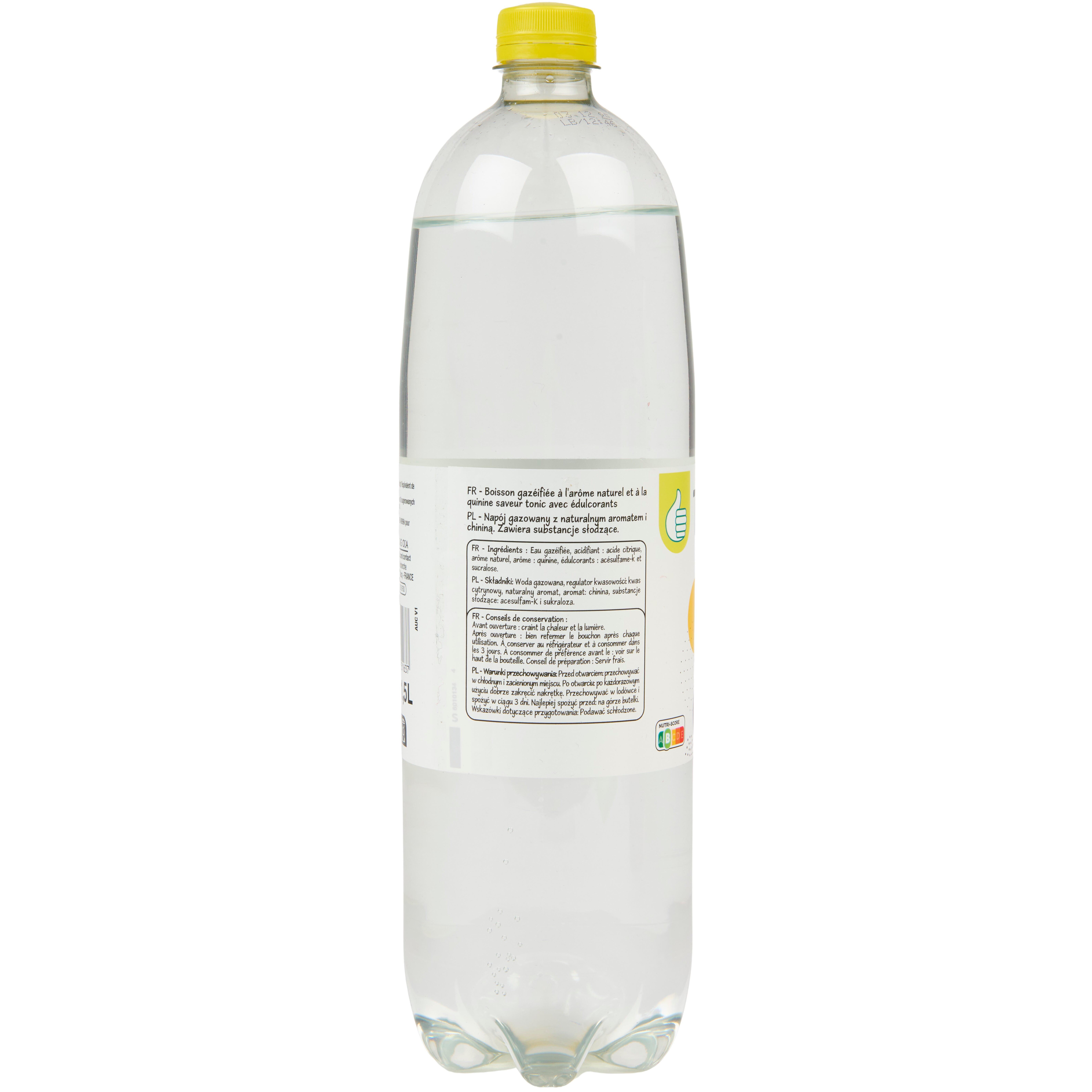 Voir la diapositive 2 : POUCE Boisson gazeuse tonic 1.5l