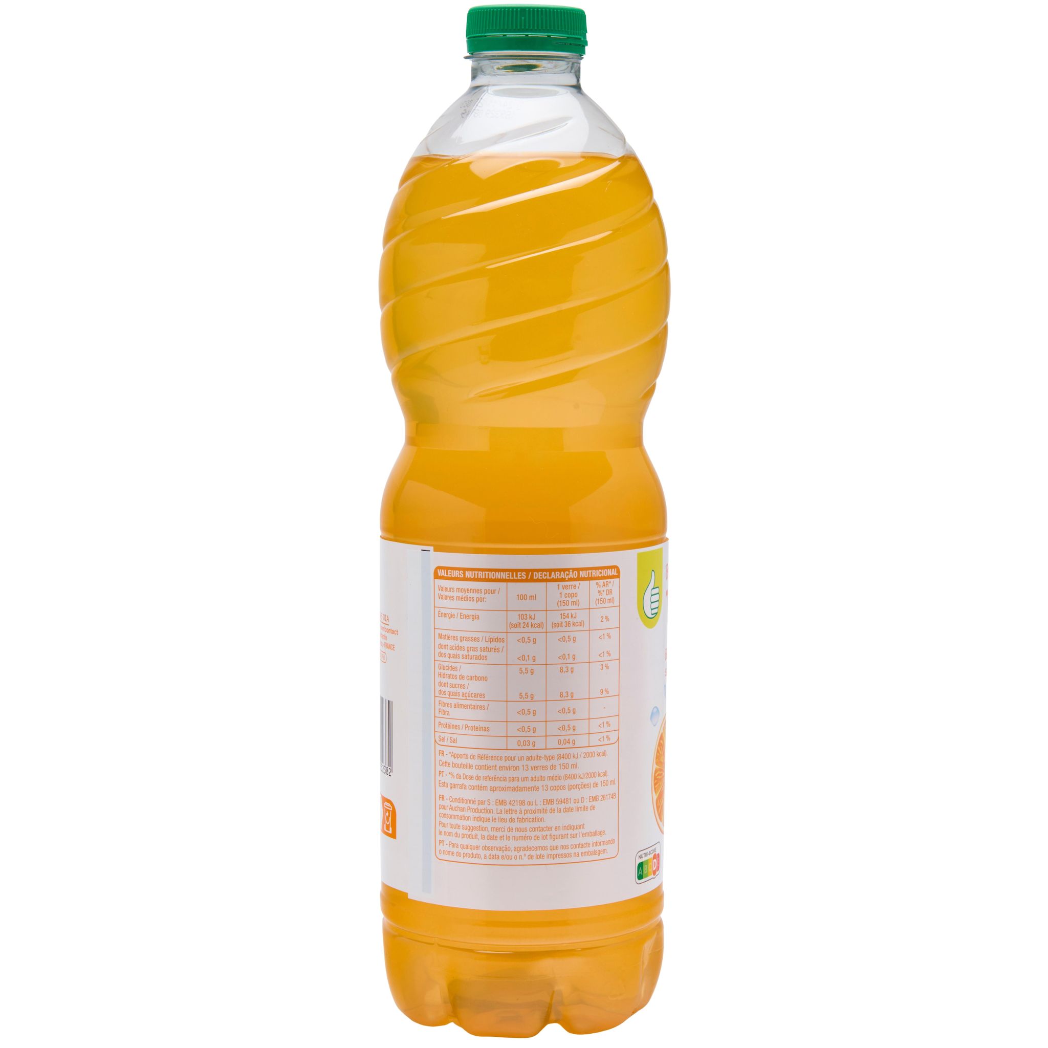 Voir la diapositive 2 : POUCE Boisson goût tropical 2l
