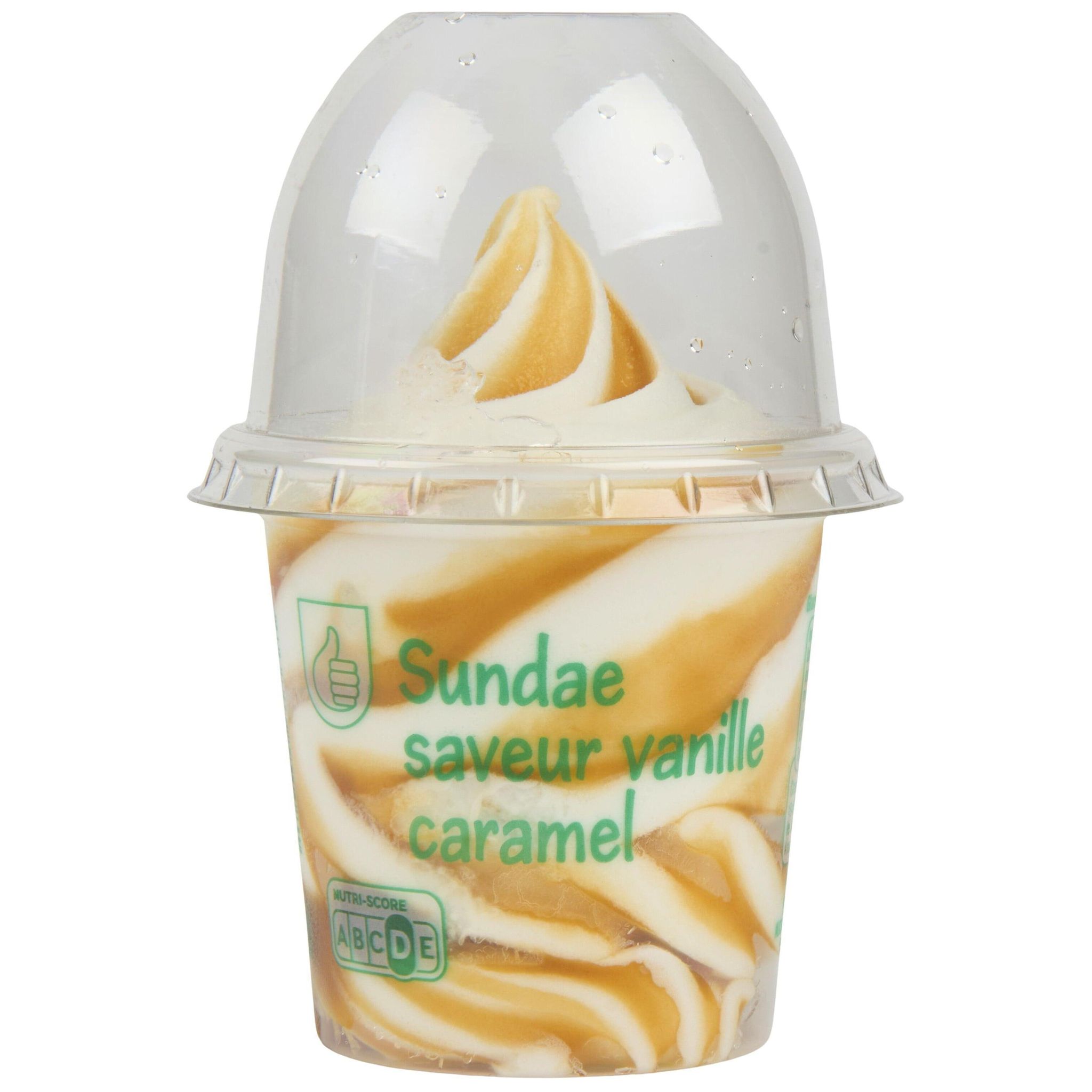POUCE Sundae vanille caramel 75g