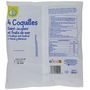 Voir la diapositive 2 : POUCE Coquilles Saint Jacques et fruits de mer 4 pièces 360g