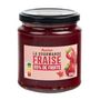 Voir la diapositive 3 : AUCHAN La Gourmande confiture de fraise 65% de fruits 320g