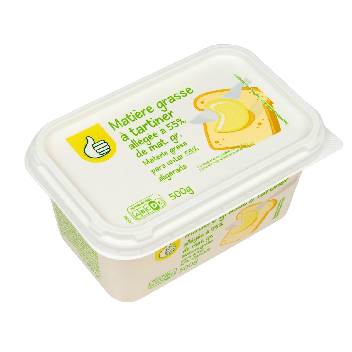 POUCE Matière grasse à tartiner allégée 55% MG 500g