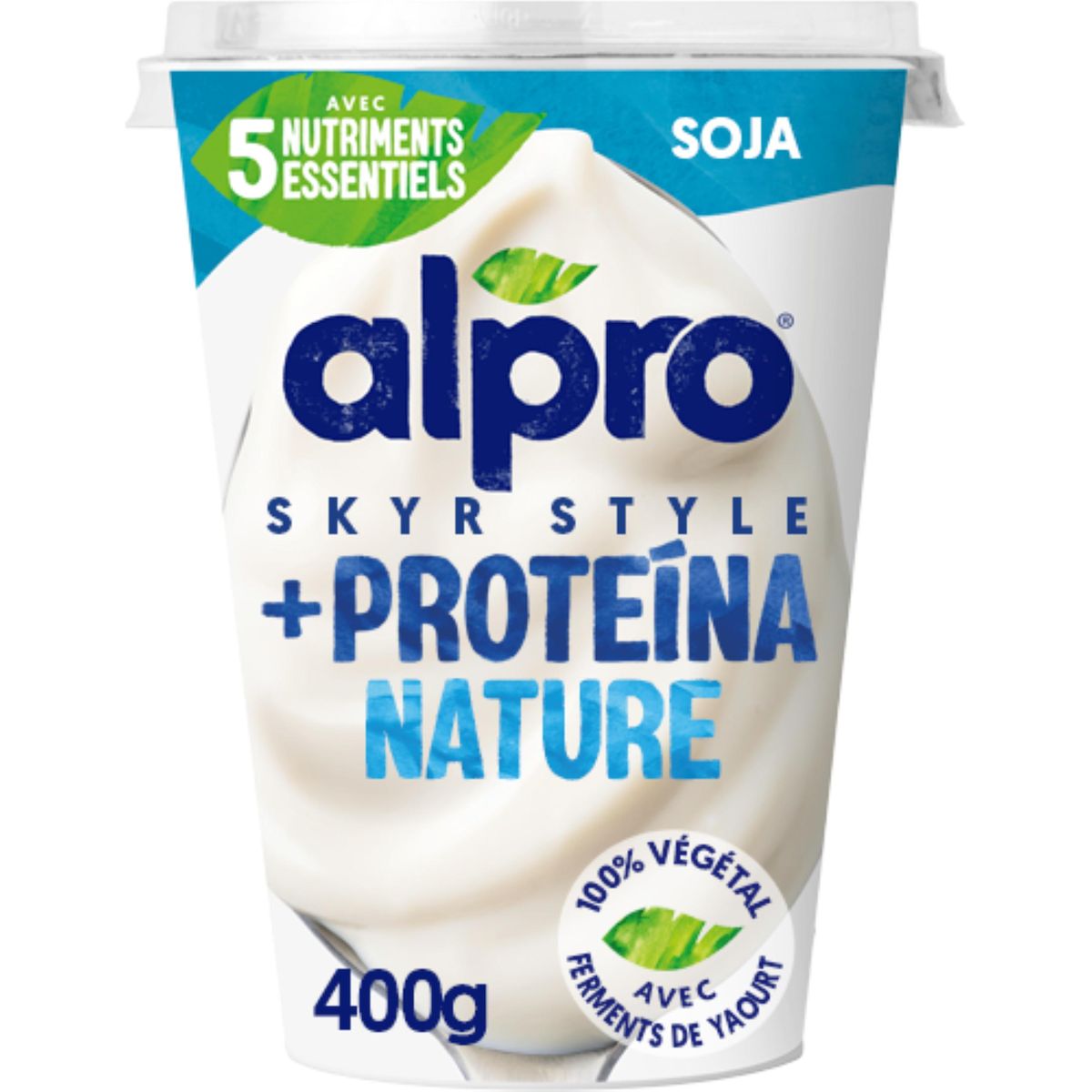 ALPRO Skyr végétal protéiné nature 400g