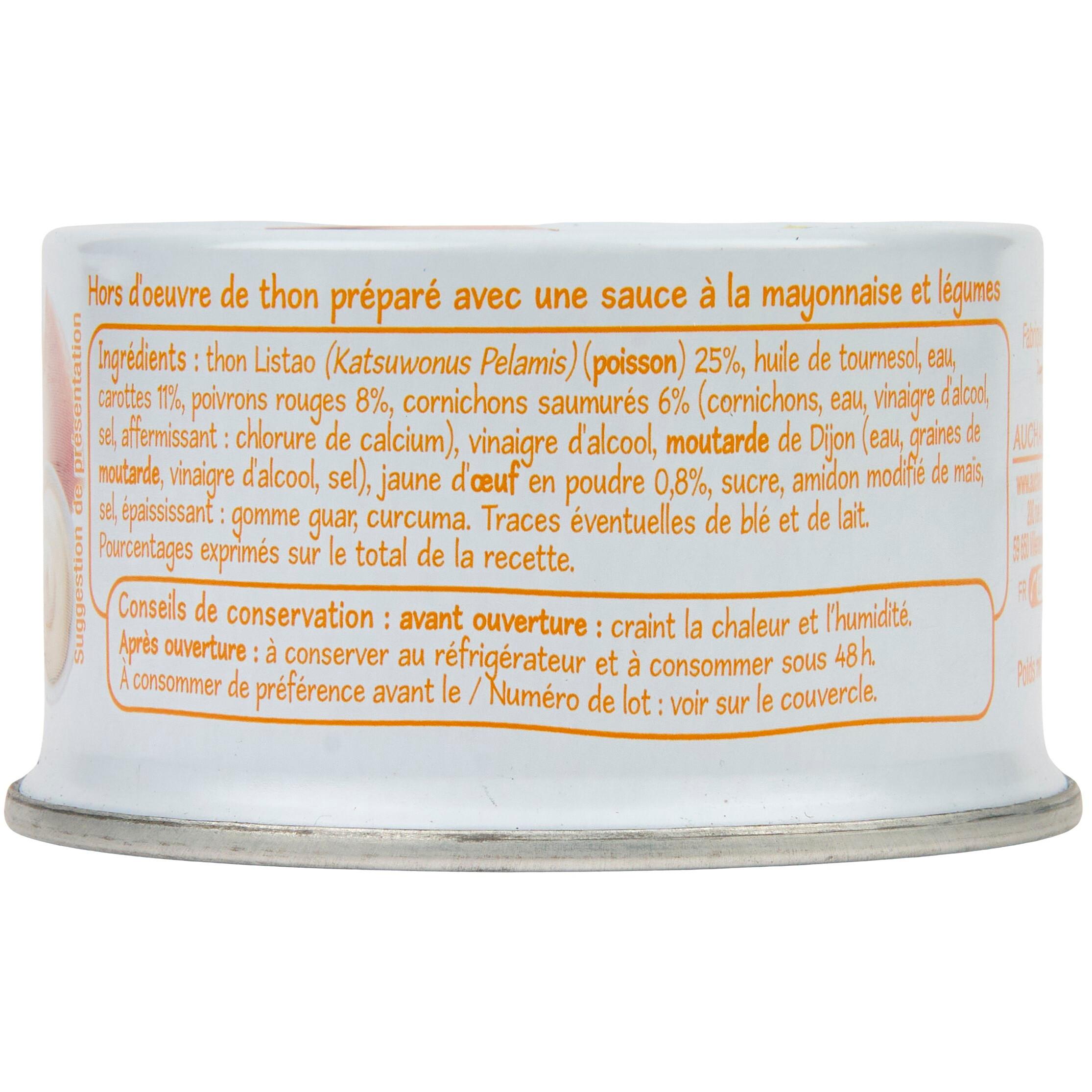Voir la diapositive 2 : POUCE Thon à la mayonnaise 135g