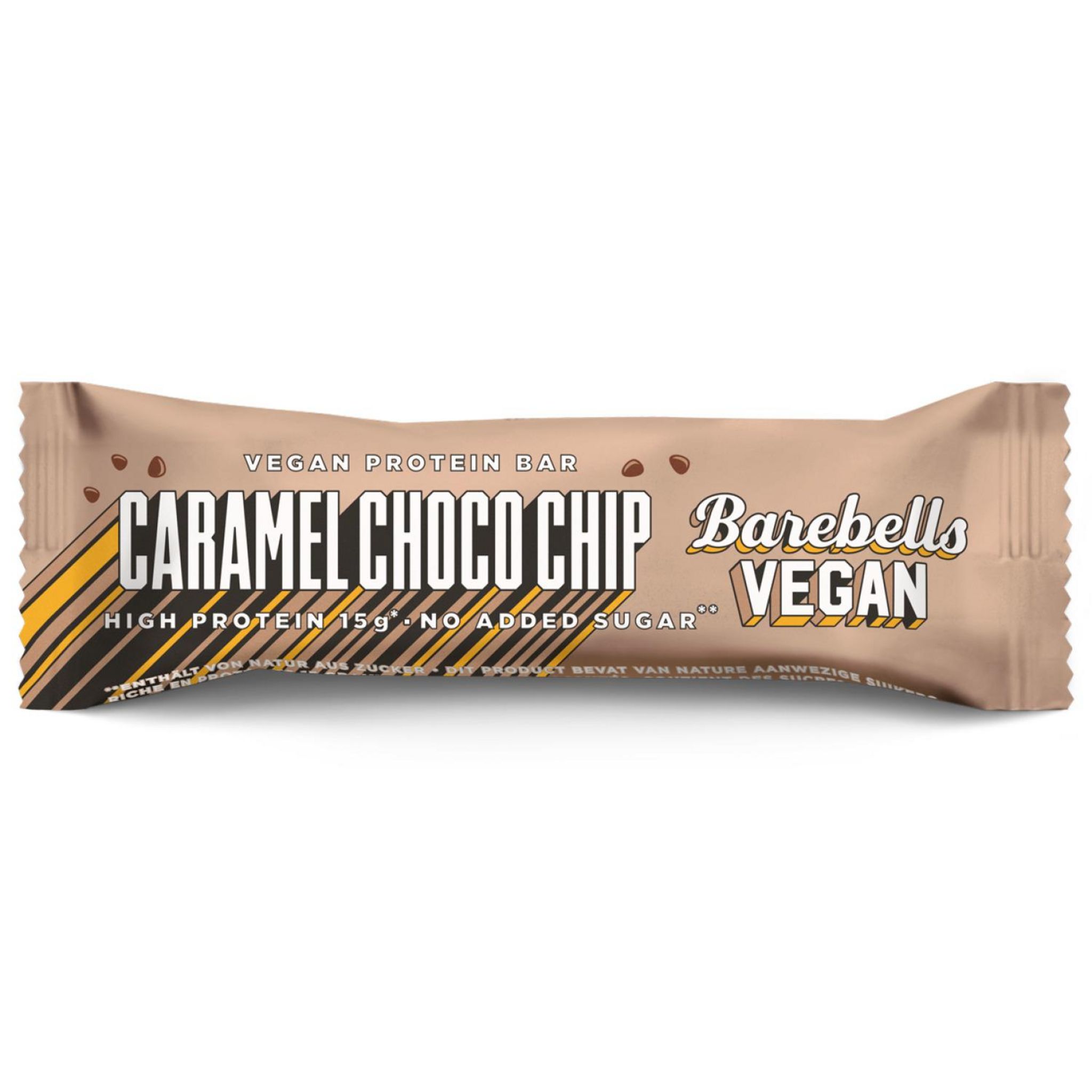 BAREBELLS Barre protéinée caramel et chocolat 55g