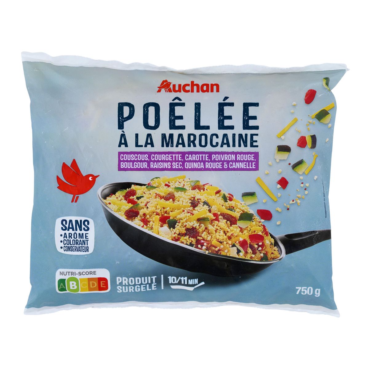 AUCHAN Poêlée à la marocaine 750g