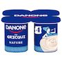 Voir la diapositive 2 : DANONE Yaourt à la grecque nature 4x110g