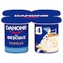 Voir la diapositive 2 : DANONE Yaourt à la grecque à la vanille 4x110g