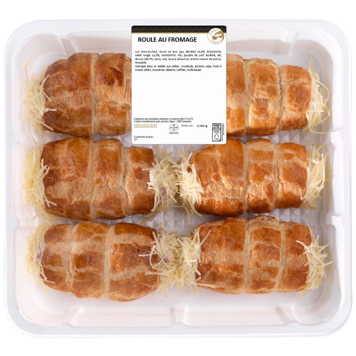 BIGARD Roulés au fromage 6x120g