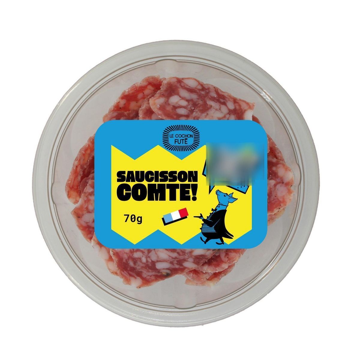 CORTE DEL GUSTO Le cochon futé - Saucisson comté 70g