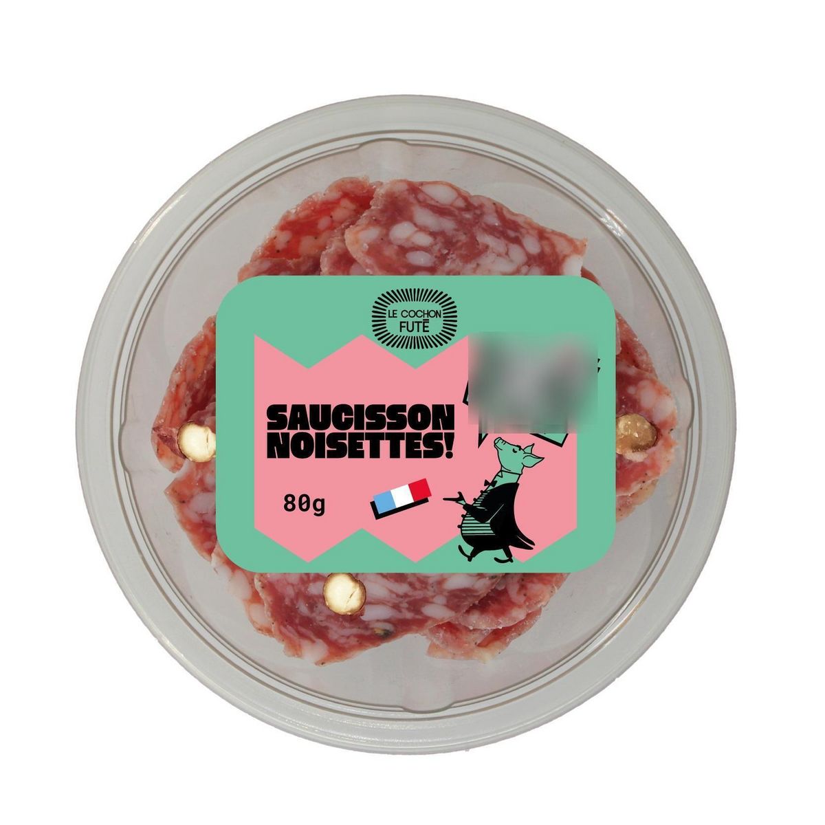 CORTE DEL GUSTO Le cochon futé - Saucisson noisette 80g