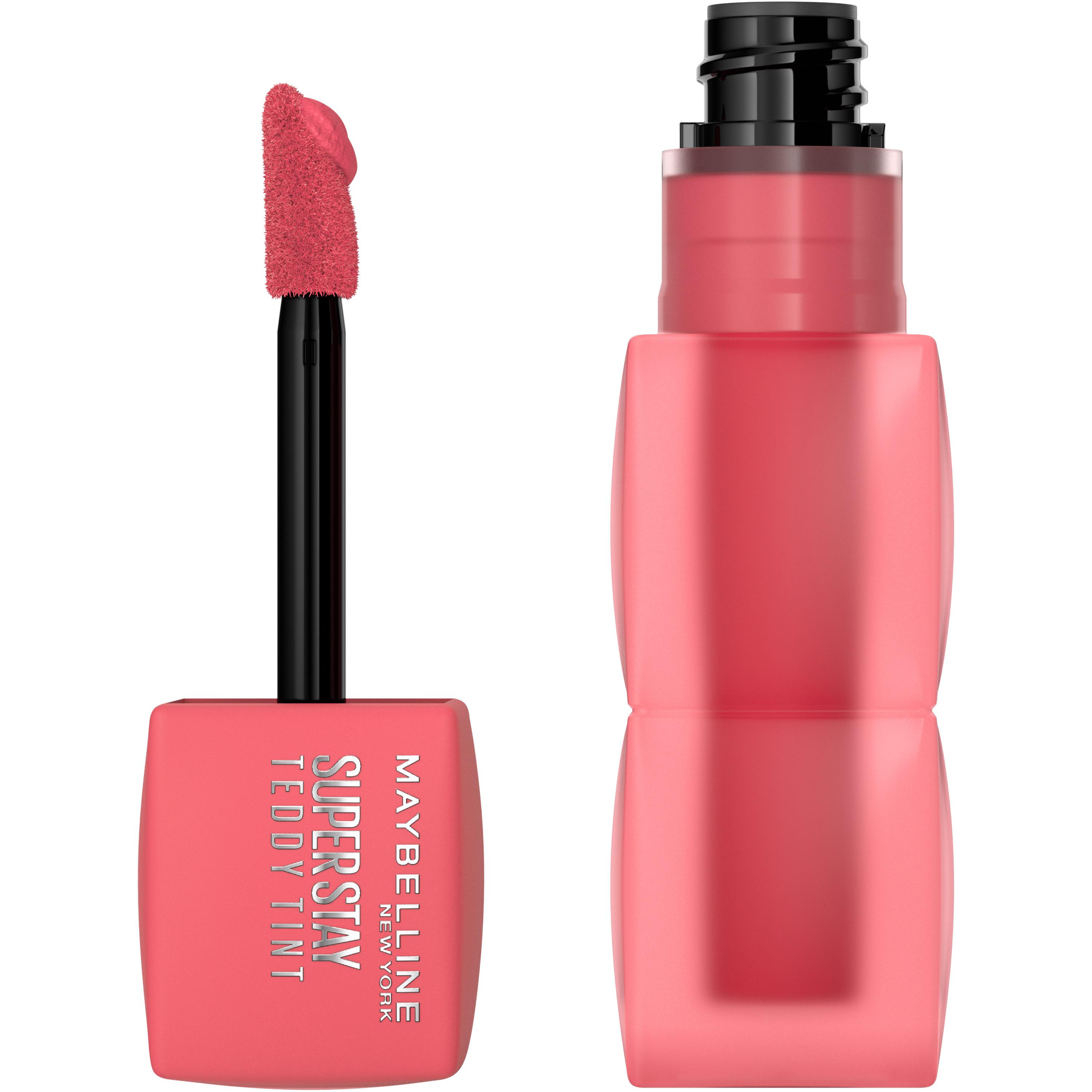 Voir la diapositive 2 : MAYBELLINE Superstay Teddy Tint Rouge à lèvres liquide 40 petalcore 1 pièce