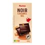 Voir la diapositive 3 : AUCHAN Tablette de chocolat noir caramel et sel marin 100g