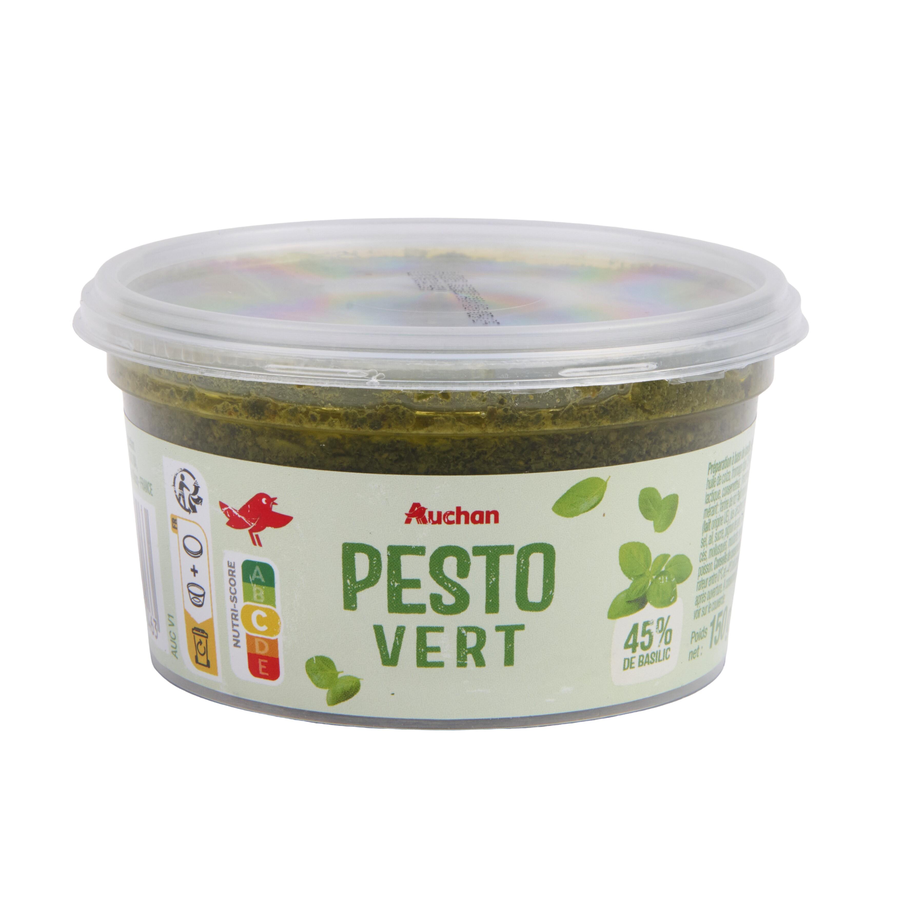 Voir la diapositive 2 : AUCHAN Pesto vert 150g