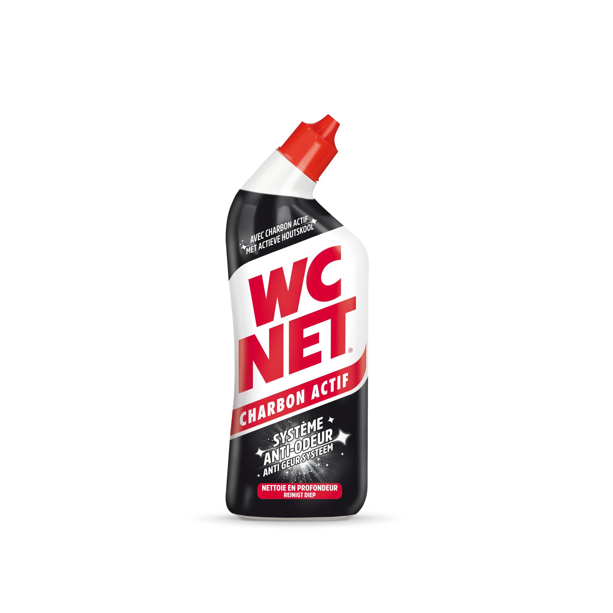 WC NET Gel charbon actif anti-odeur 750ml
