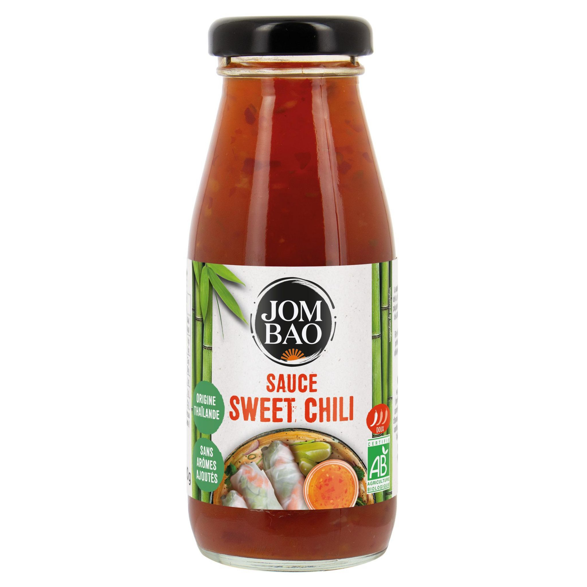 JOM BAO Sauce aigre douce bio bouteille bio 200g