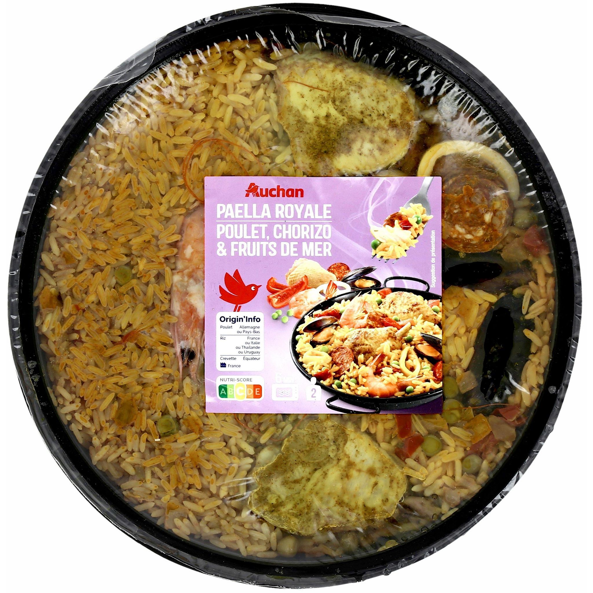 AUCHAN Paëlla royale familiale 800g