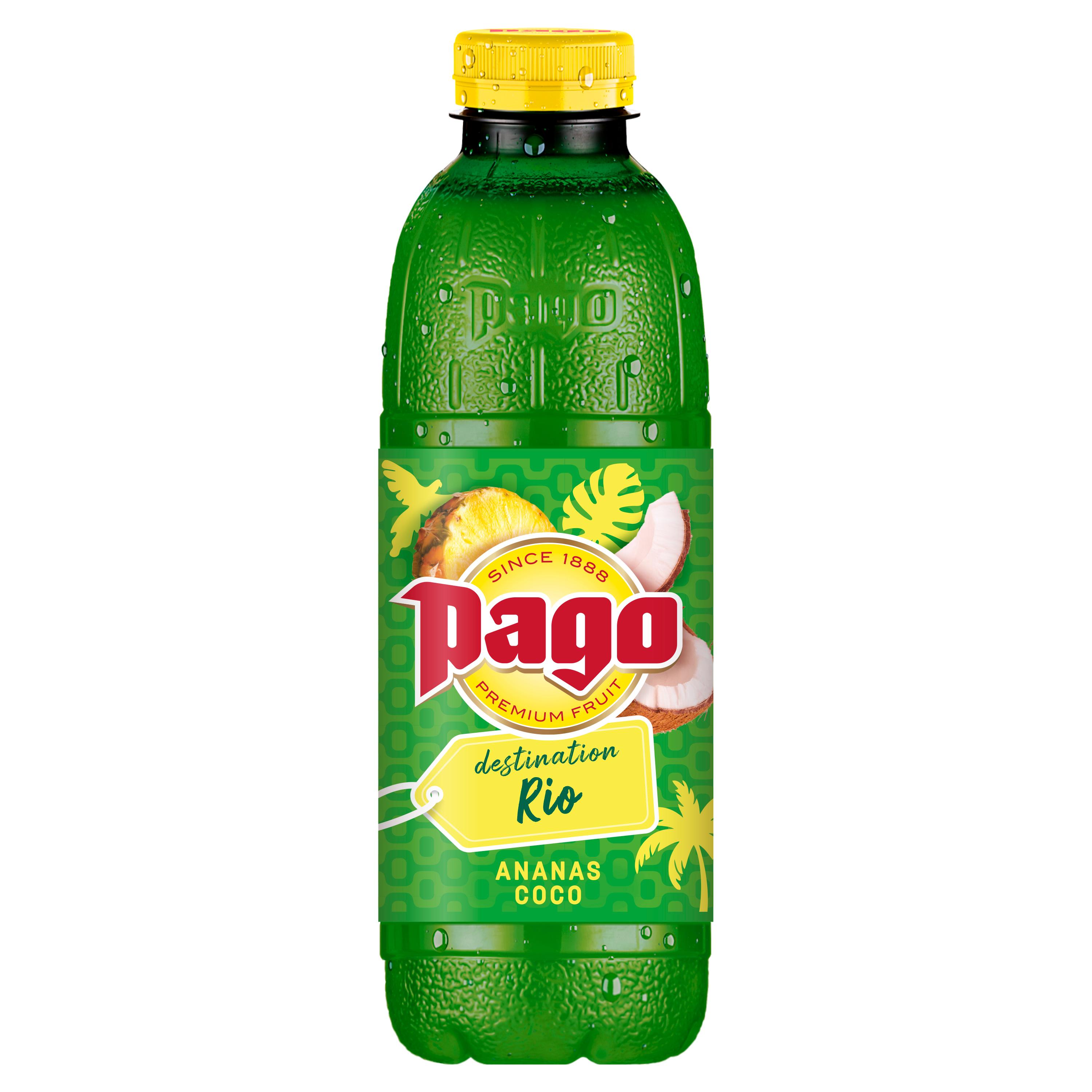 PAGO Boisson à l'ananas et eau de coco 75cl