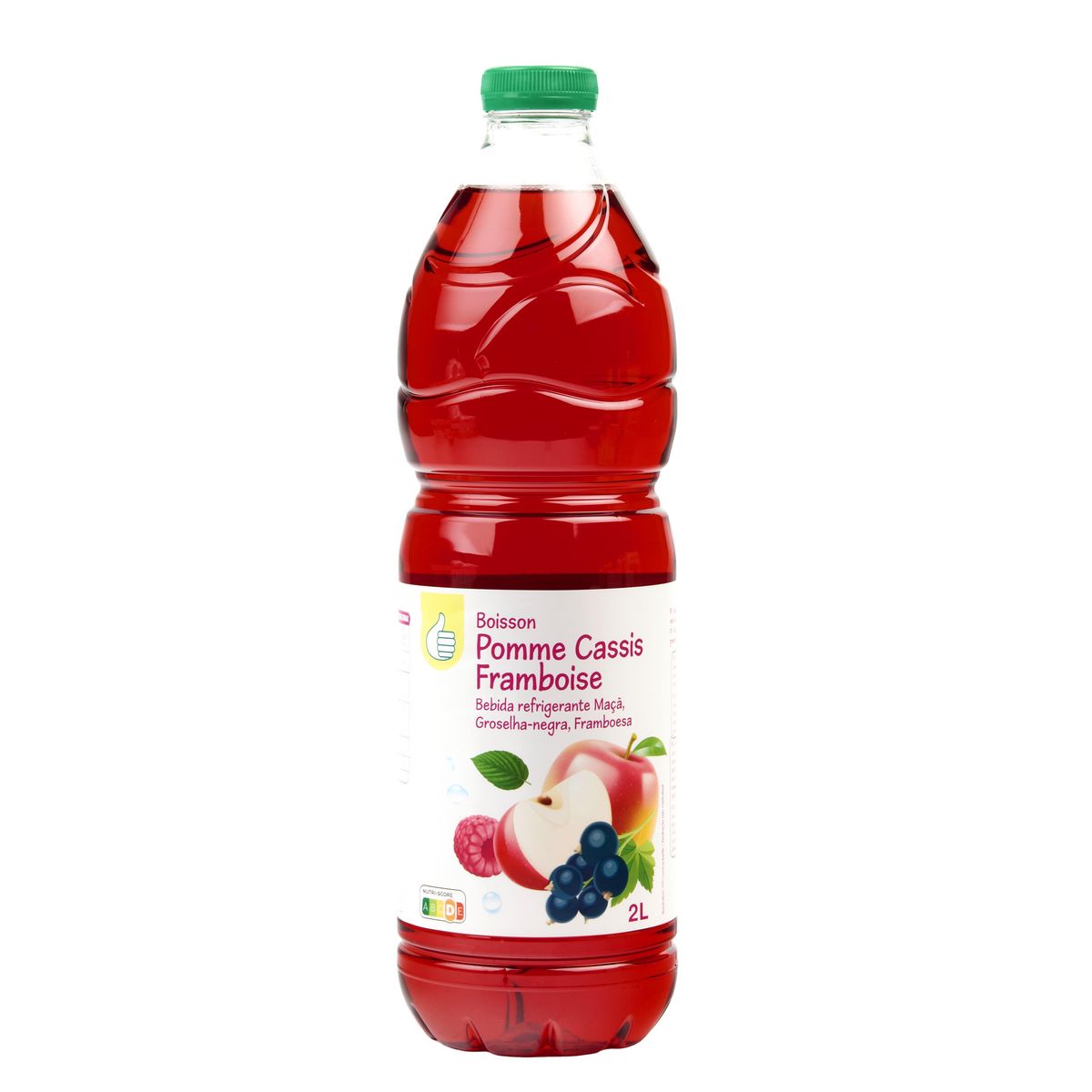 POUCE Jus de pomme cassis framboise 2l