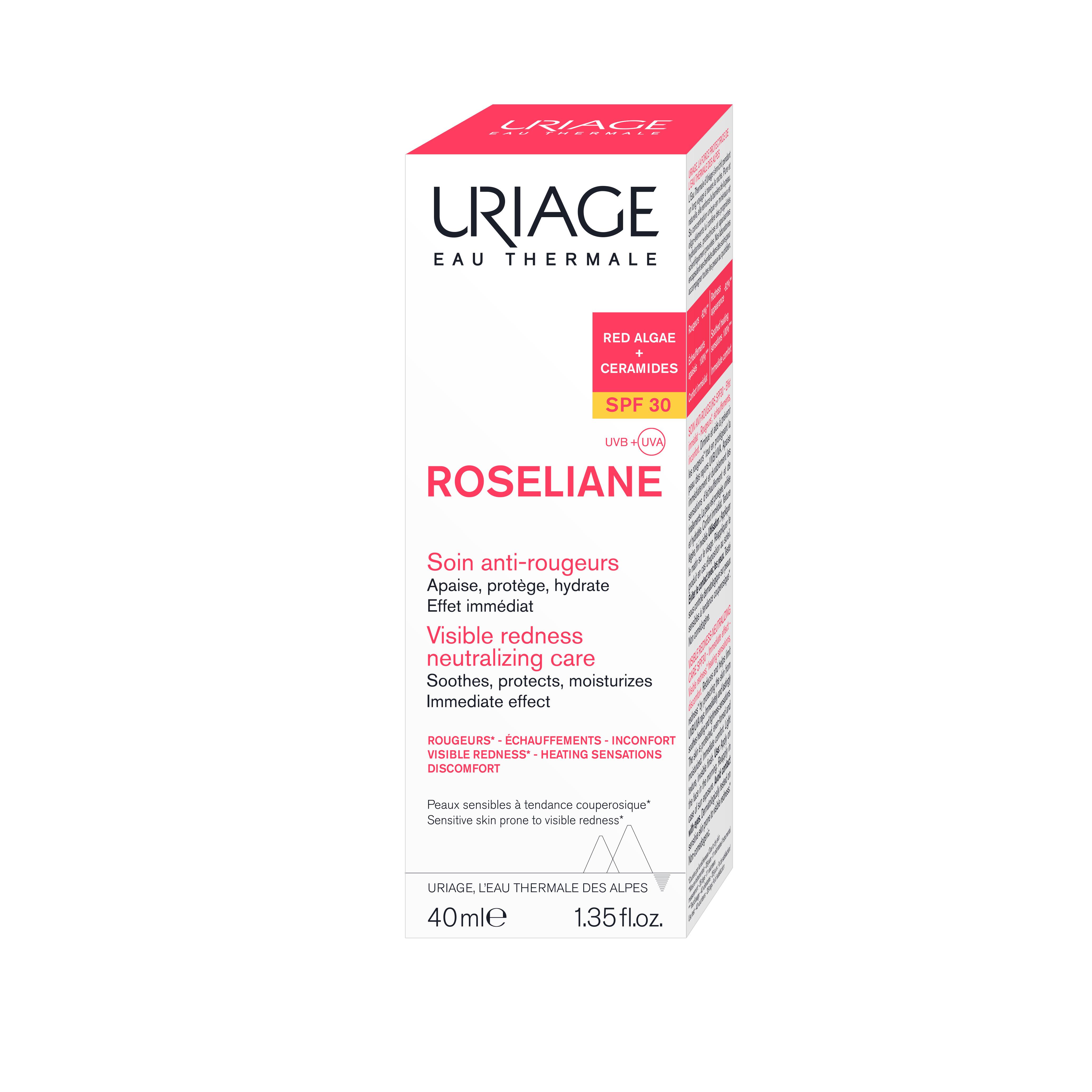 URIAGE Roseliane Soin anti-rougeurs SPF30 40ml