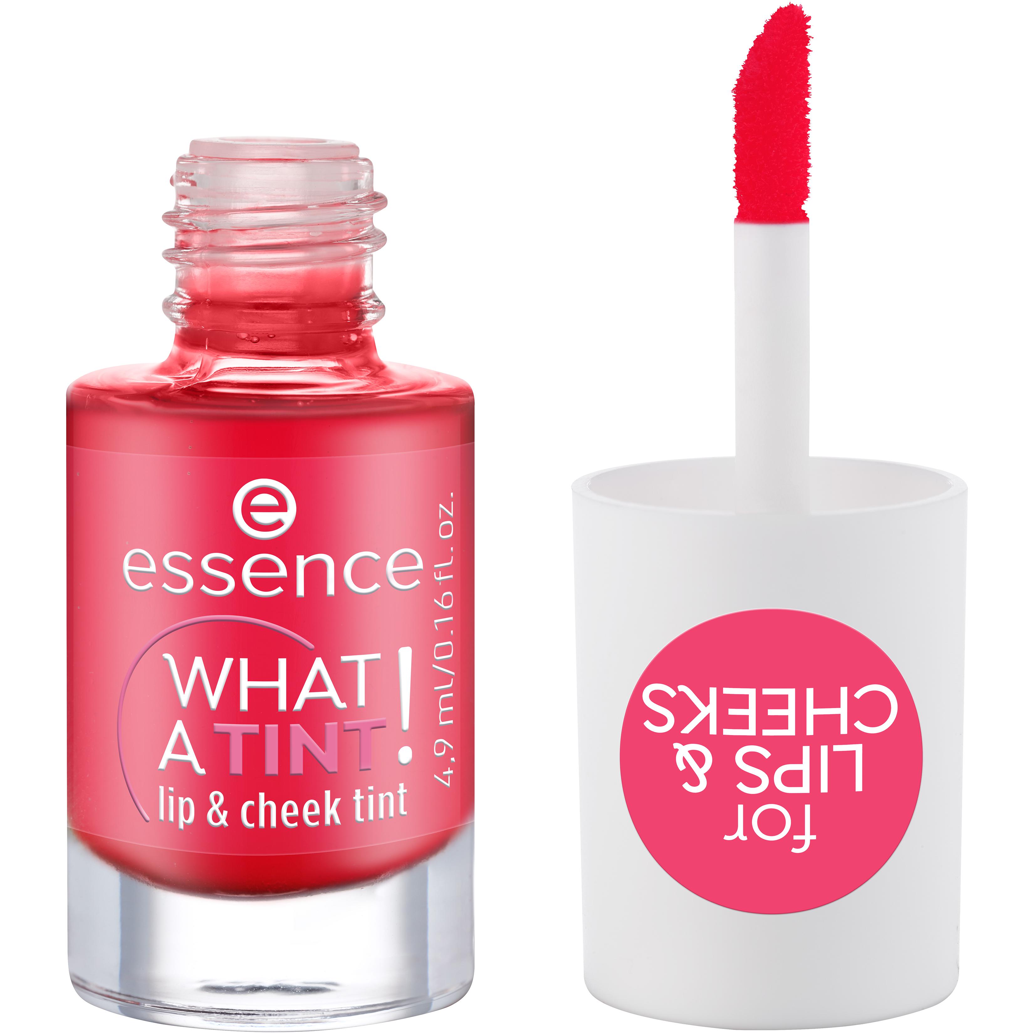 Voir la diapositive 2 : ESSENCE What A Tint! Lip&cheek tint baume pour joues et lèvres 02 coral sunset 4.9ml