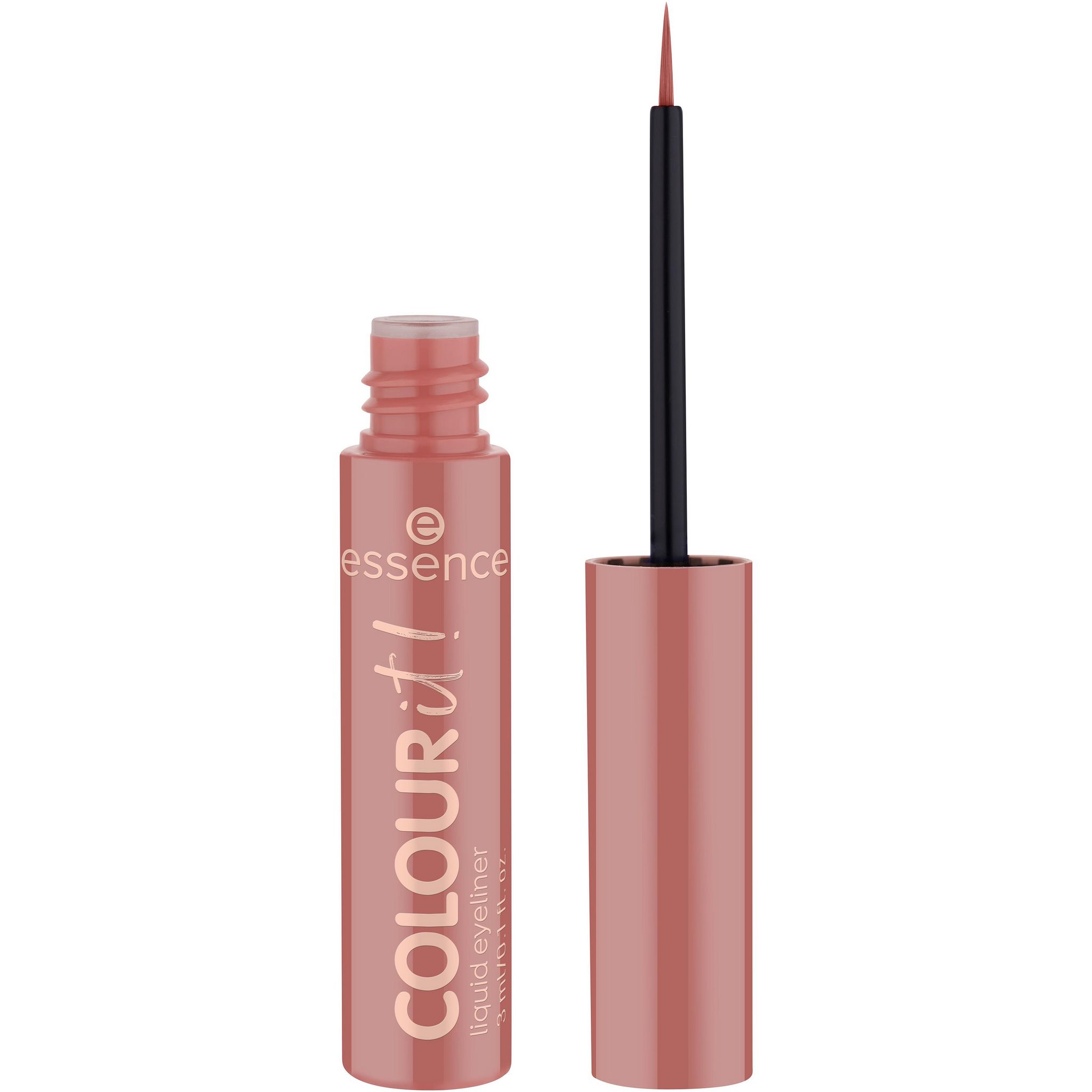 Voir la diapositive 2 : ESSENCE Colour It Eyeliner liquide 04 Rusty Red 1 pièce