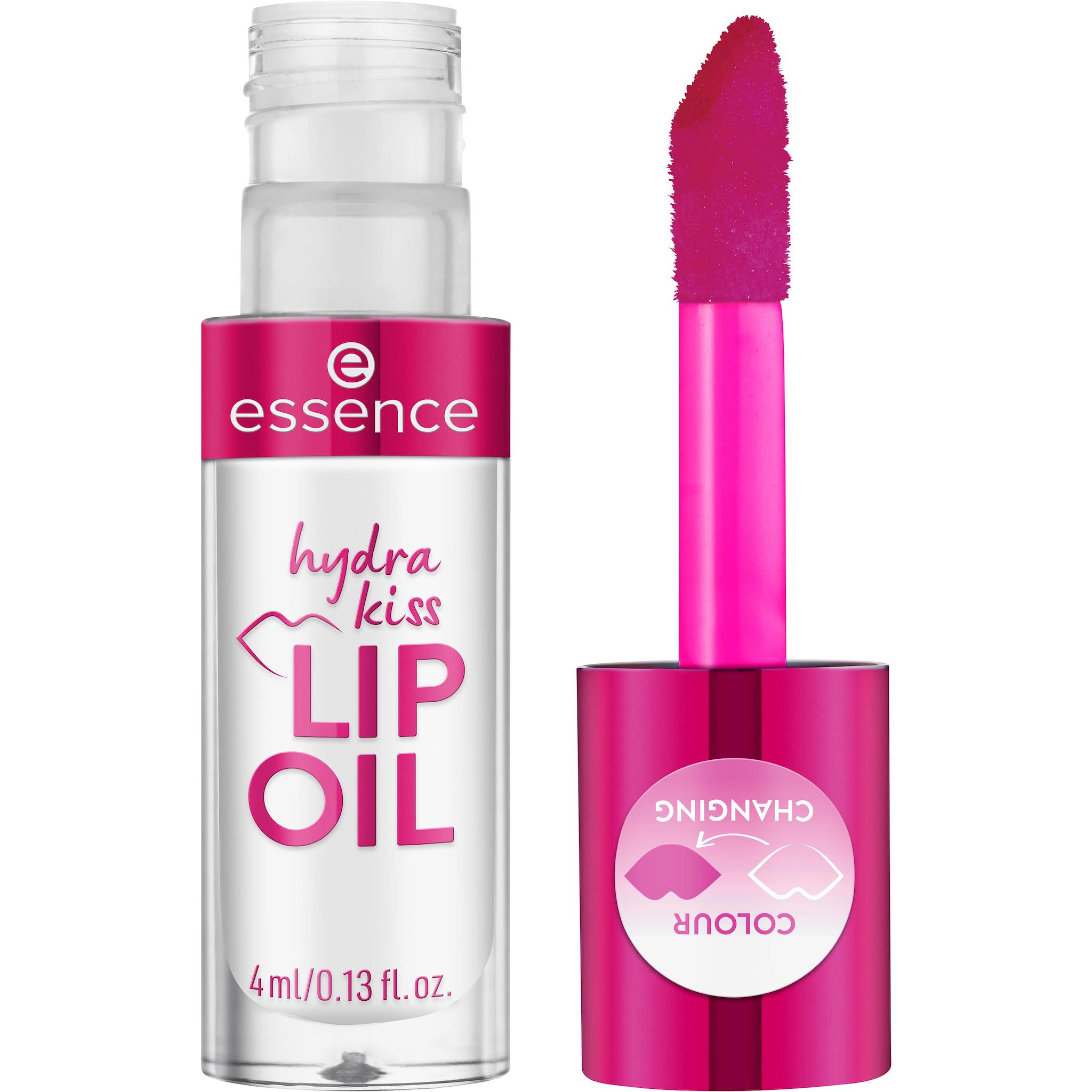 Voir la diapositive 3 : ESSENCE Hydra Kiss Lip oil 06 cranberry back 1 pièce
