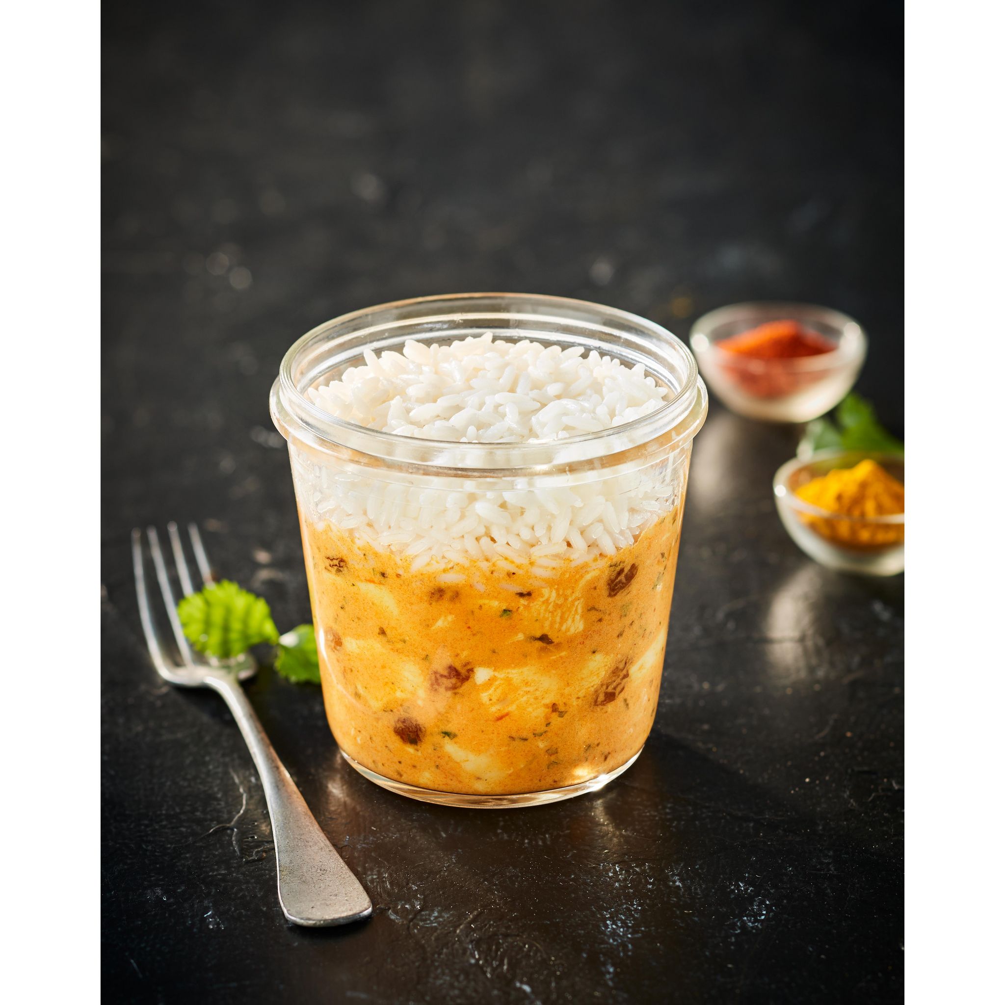 QUALITE TRAITEUR Poulet tikka massala et riz coriandre 280g