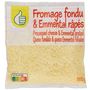 Voir la diapositive 1 : POUCE Fromage Fondu Emmental Rapé 500g