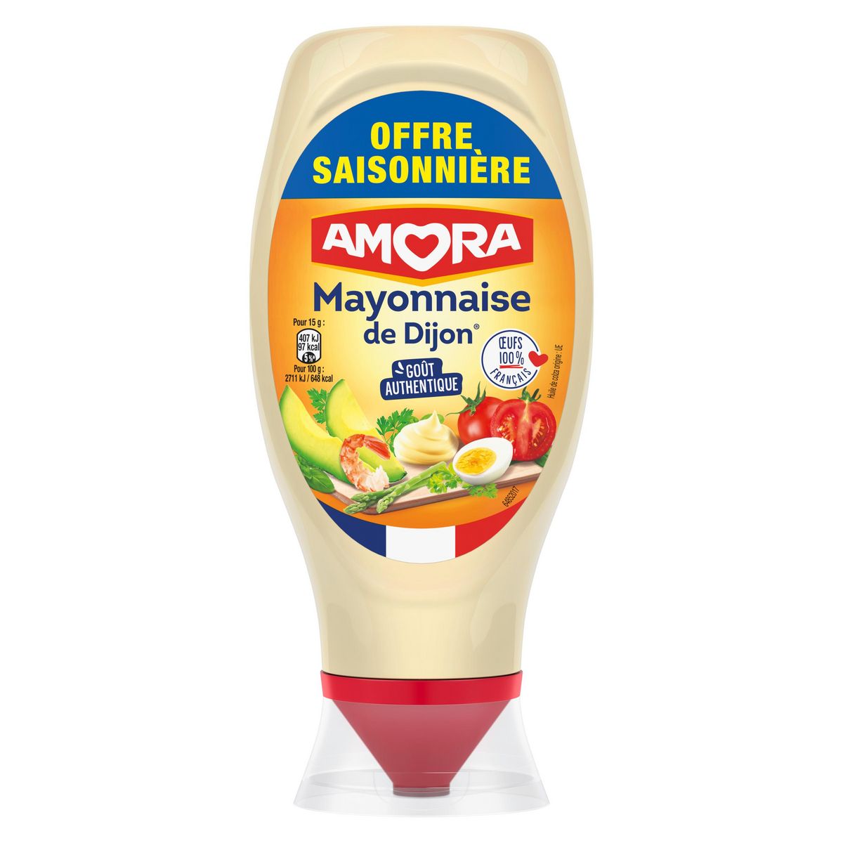 AMORA Mayonnaise de Dijon 415g
