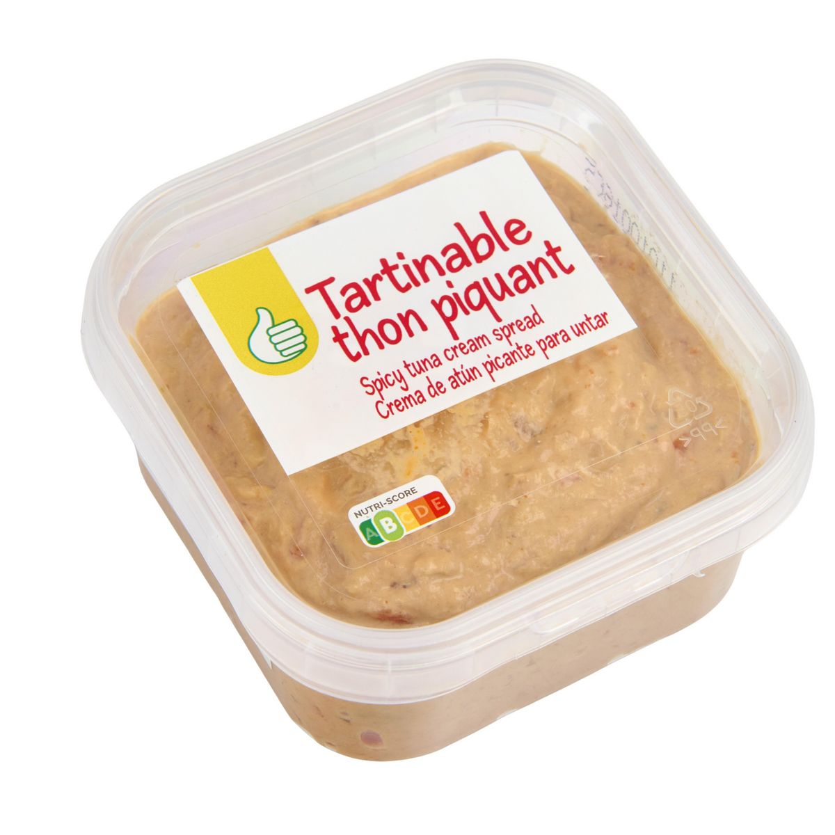POUCE Tartinable thon piquant 110g