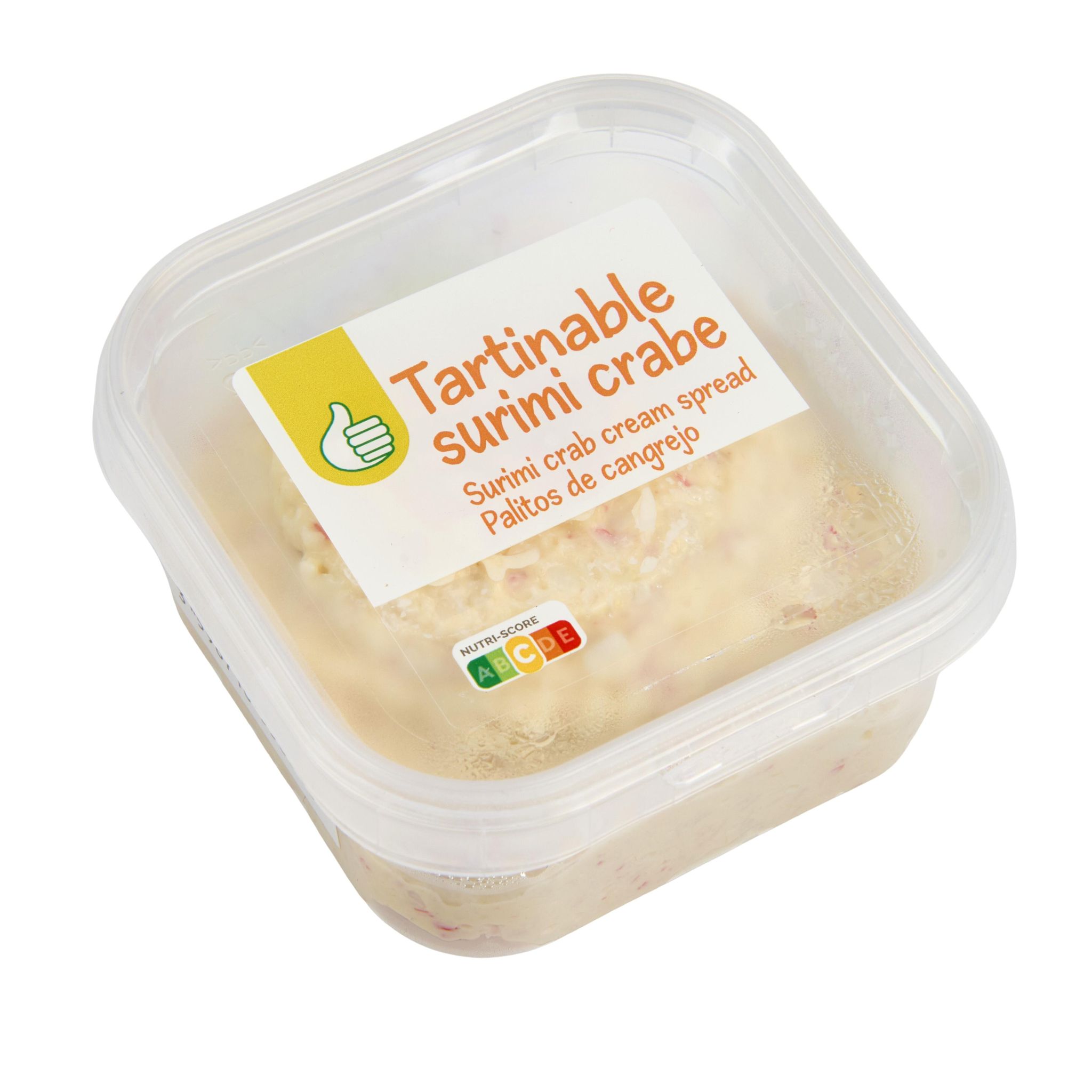 Voir la diapositive 2 : POUCE Tartinable surimi crabe 110g