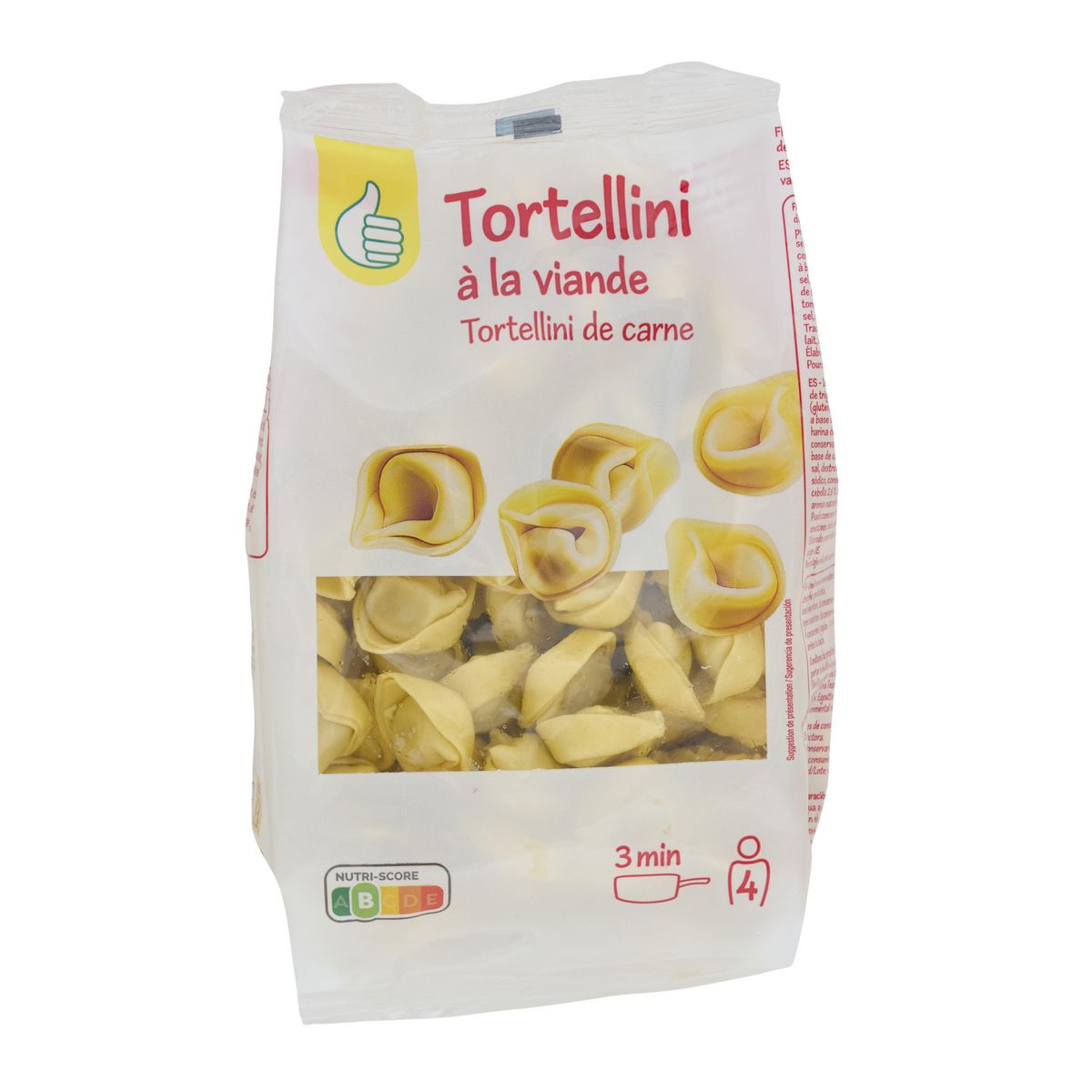 POUCE Tortellini à la viande 500g