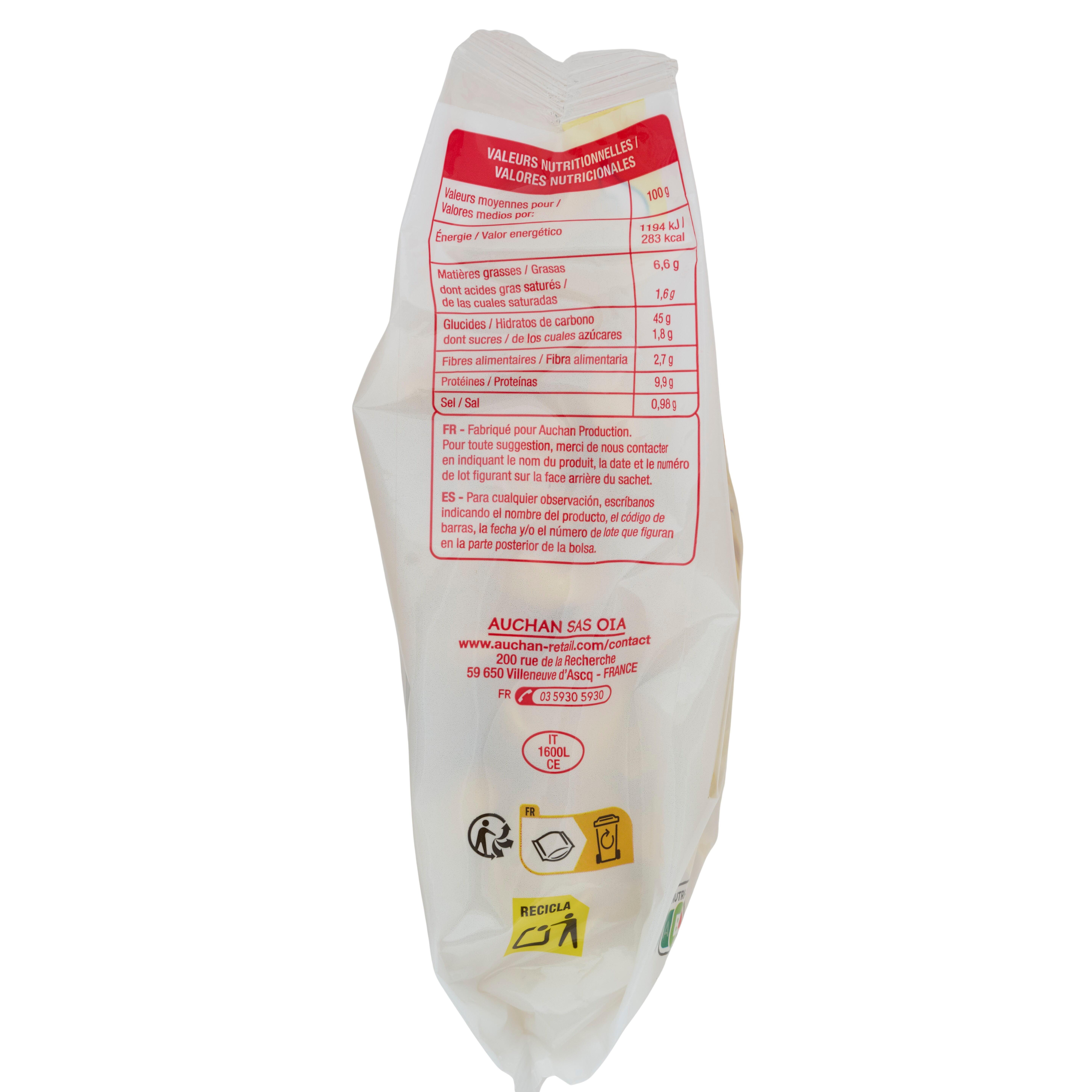 Voir la diapositive 4 : POUCE Tortellini à la viande 500g