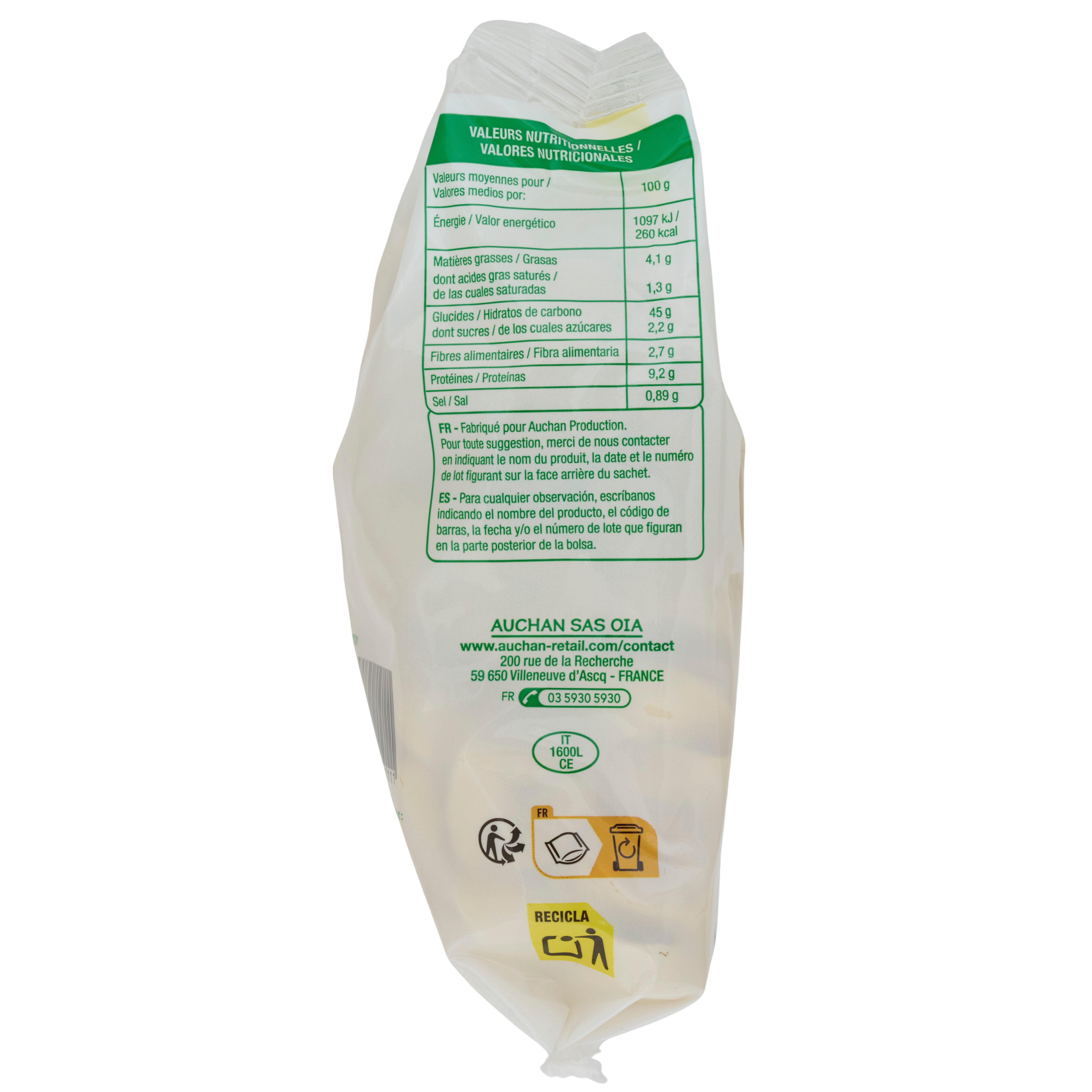 Voir la diapositive 3 : POUCE Tortellini ricotta épinards 500g