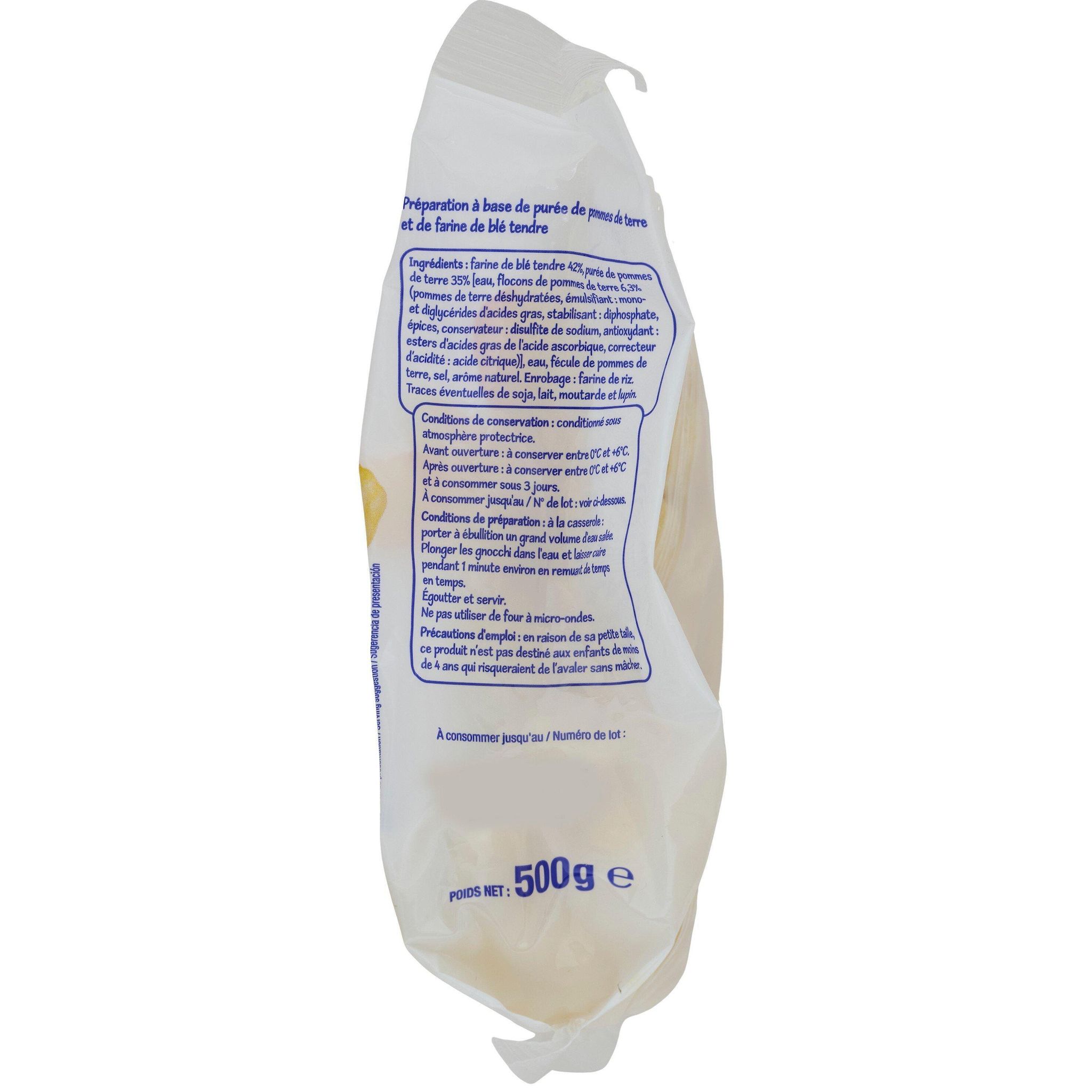 Voir la diapositive 3 : POUCE Gnocchi 500g