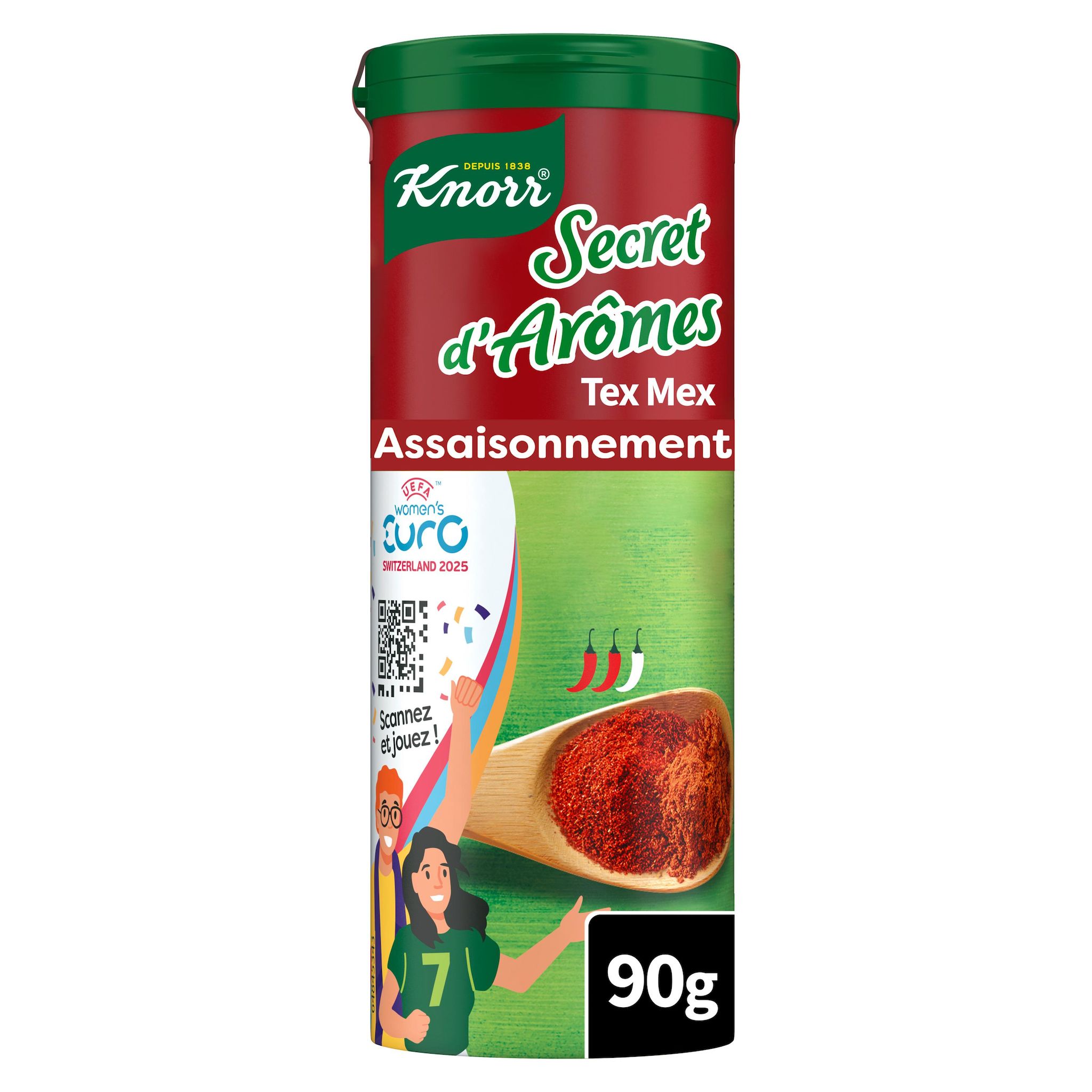 Voir la diapositive 2 : KNORR Secret d'Arômes assaisonnement en poudre Tex Mex 90g