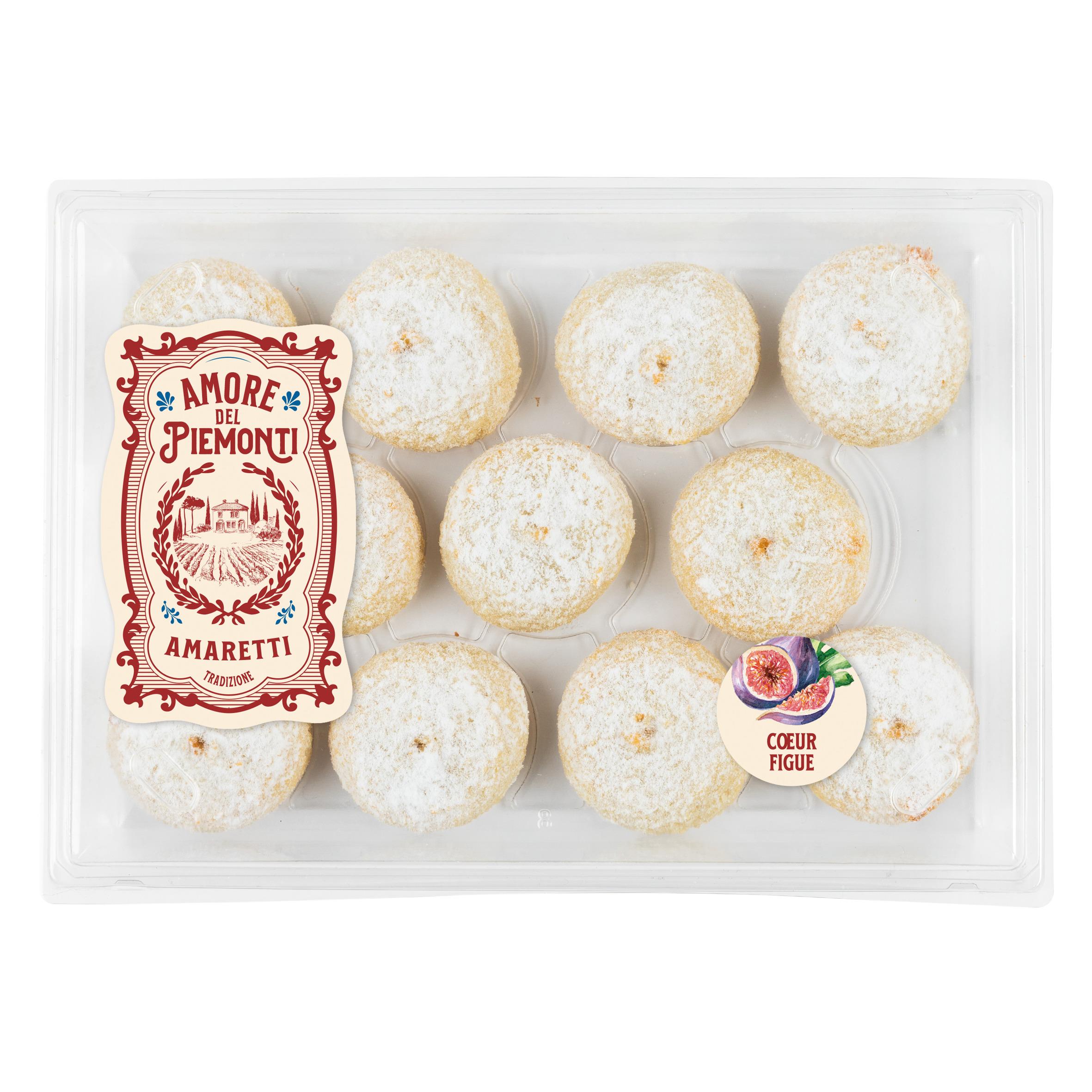 Voir la diapositive 2 : AMORE DEL PIEMONTI Amaretti figue 200g