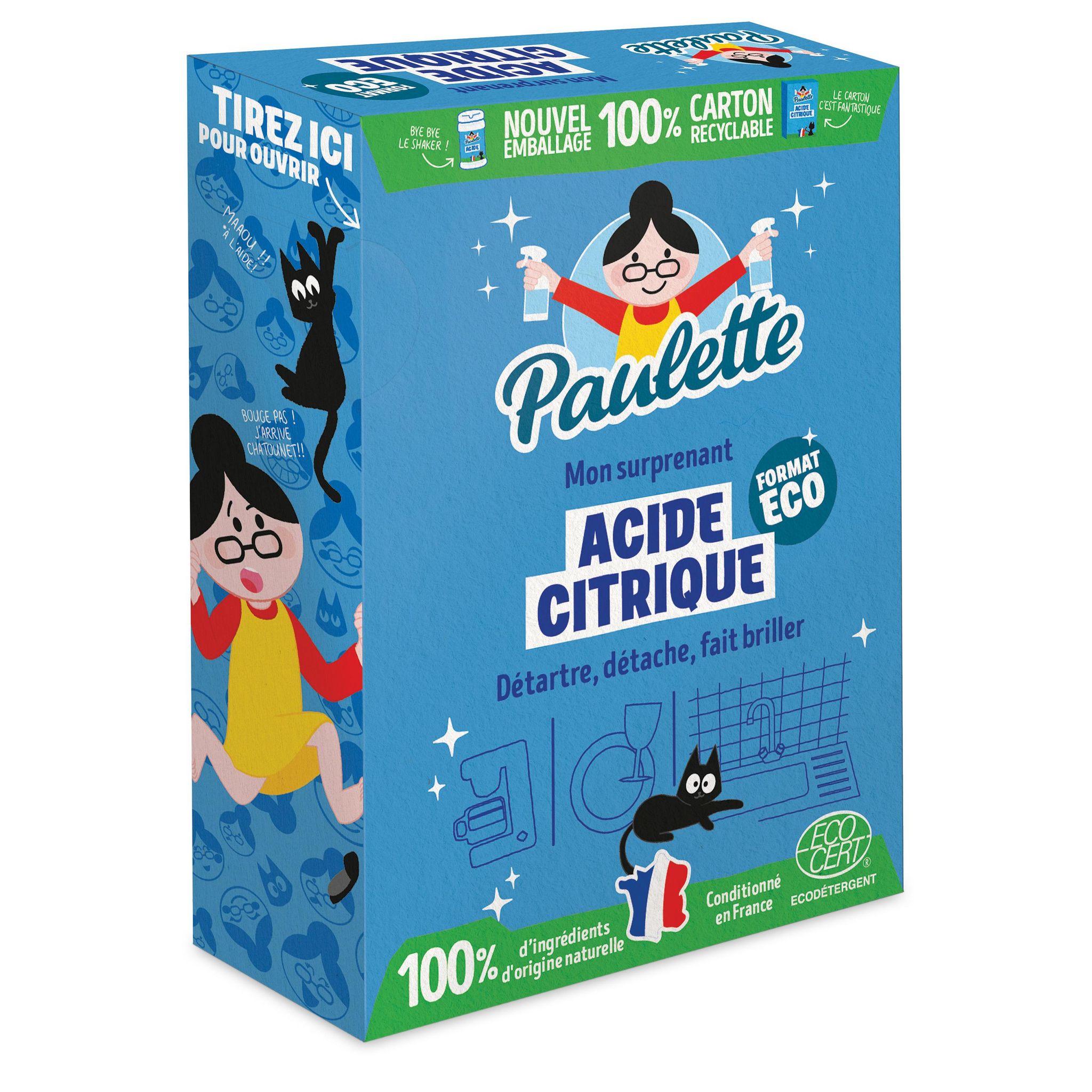PAULETTE Acide citrique 800g