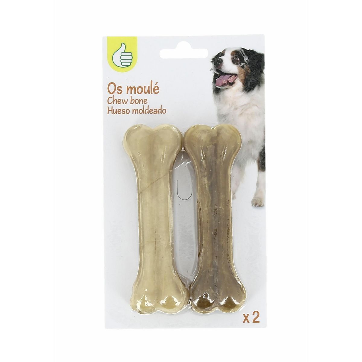 POUCE Os moulés x 2 88g