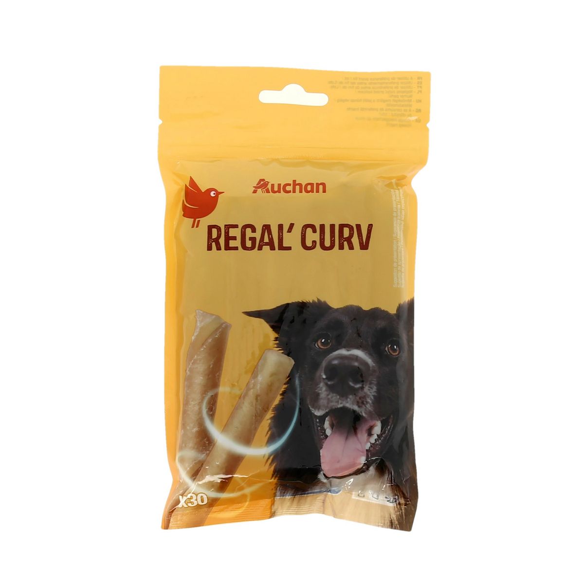 AUCHAN Friandises sticks hygiène dentaire pour chien X 30 190g