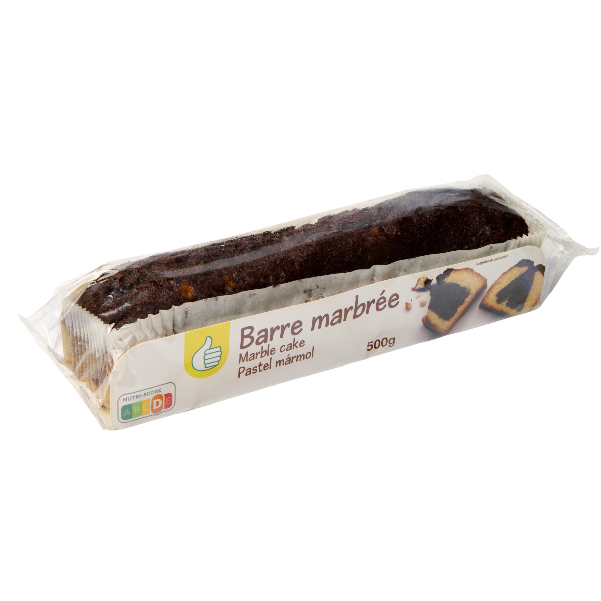 Voir la diapositive 3 : POUCE Gâteau marbré moelleux 500g