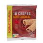 Voir la diapositive 3 : AUCHAN Crêpes fourrées au chocolat format familial 18 crêpes 576g